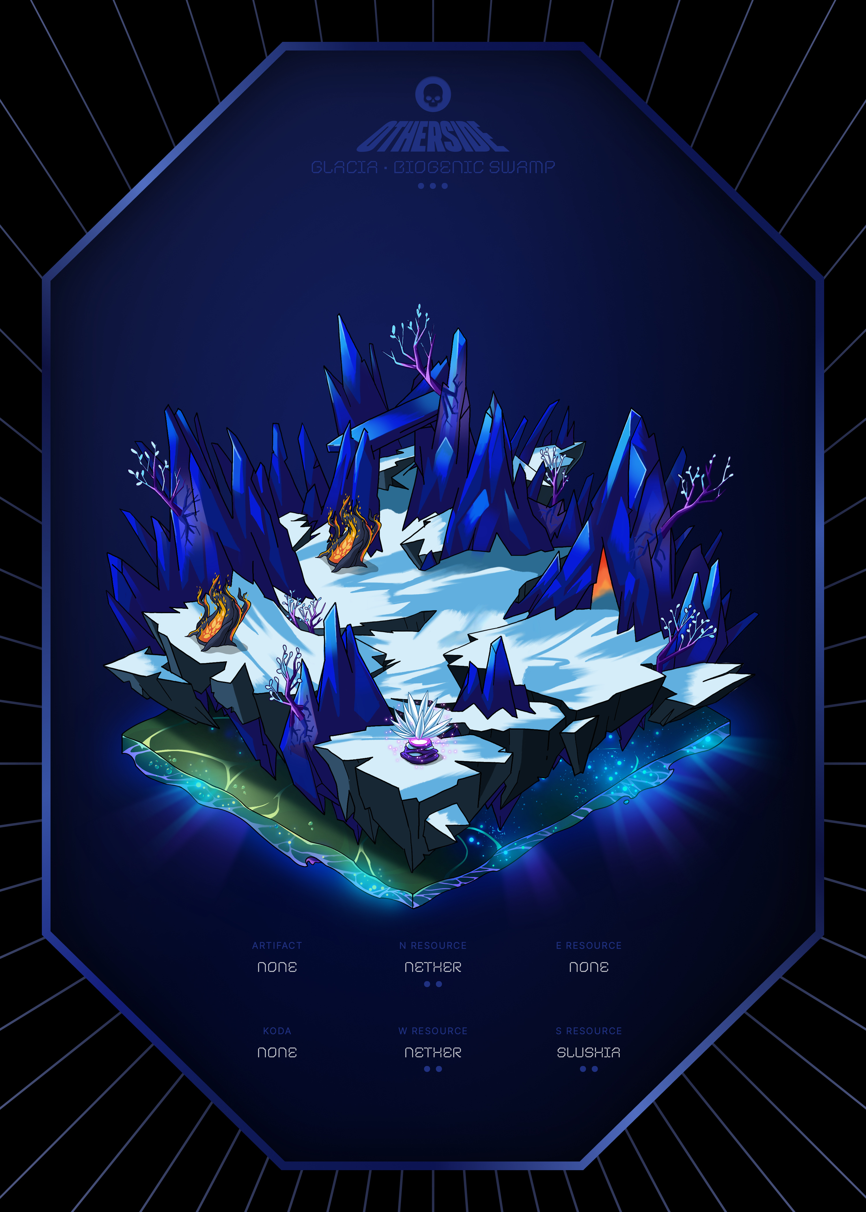 Otherdeed #1847 — Glacia