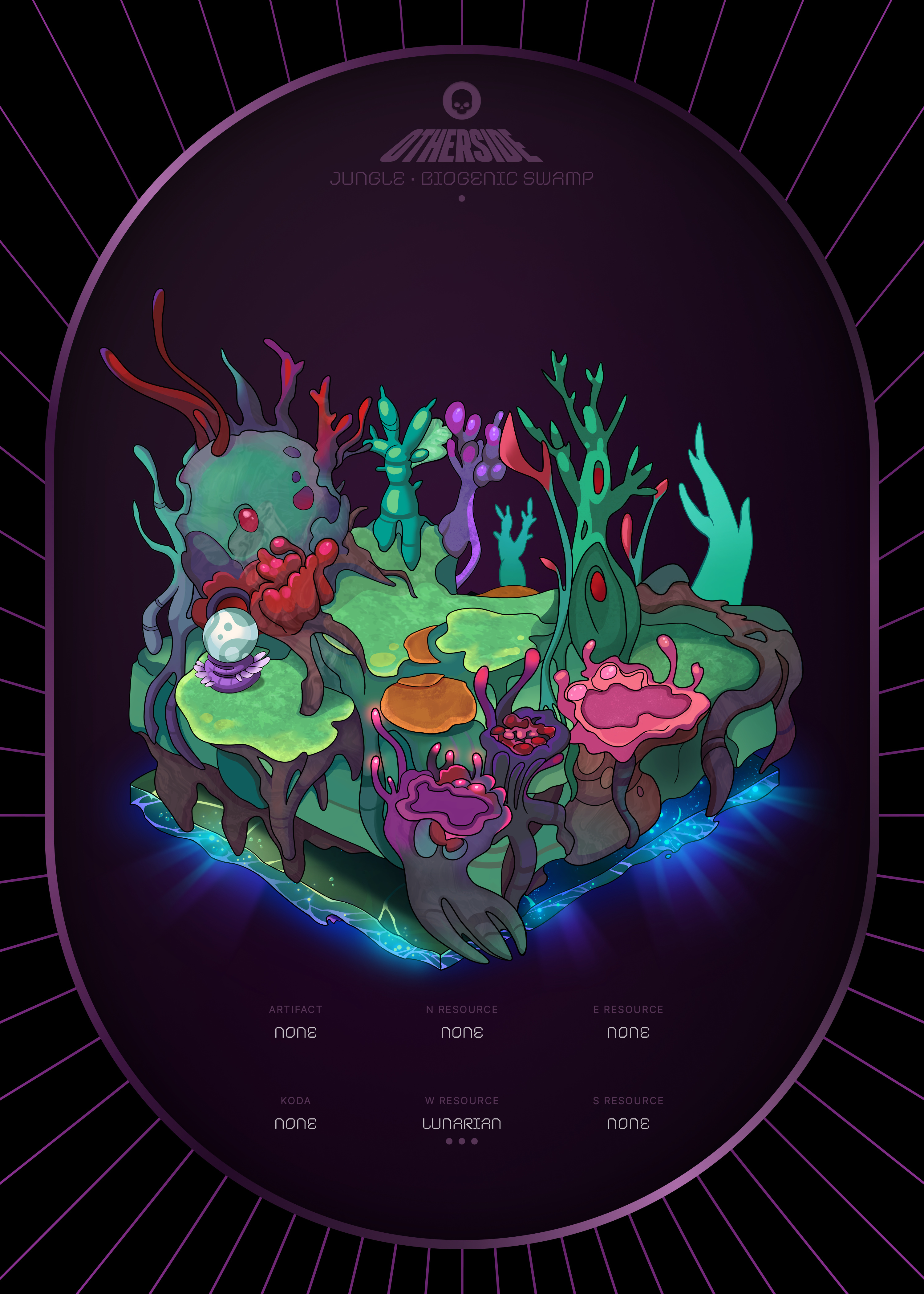 Otherdeed #1338 — Jungle