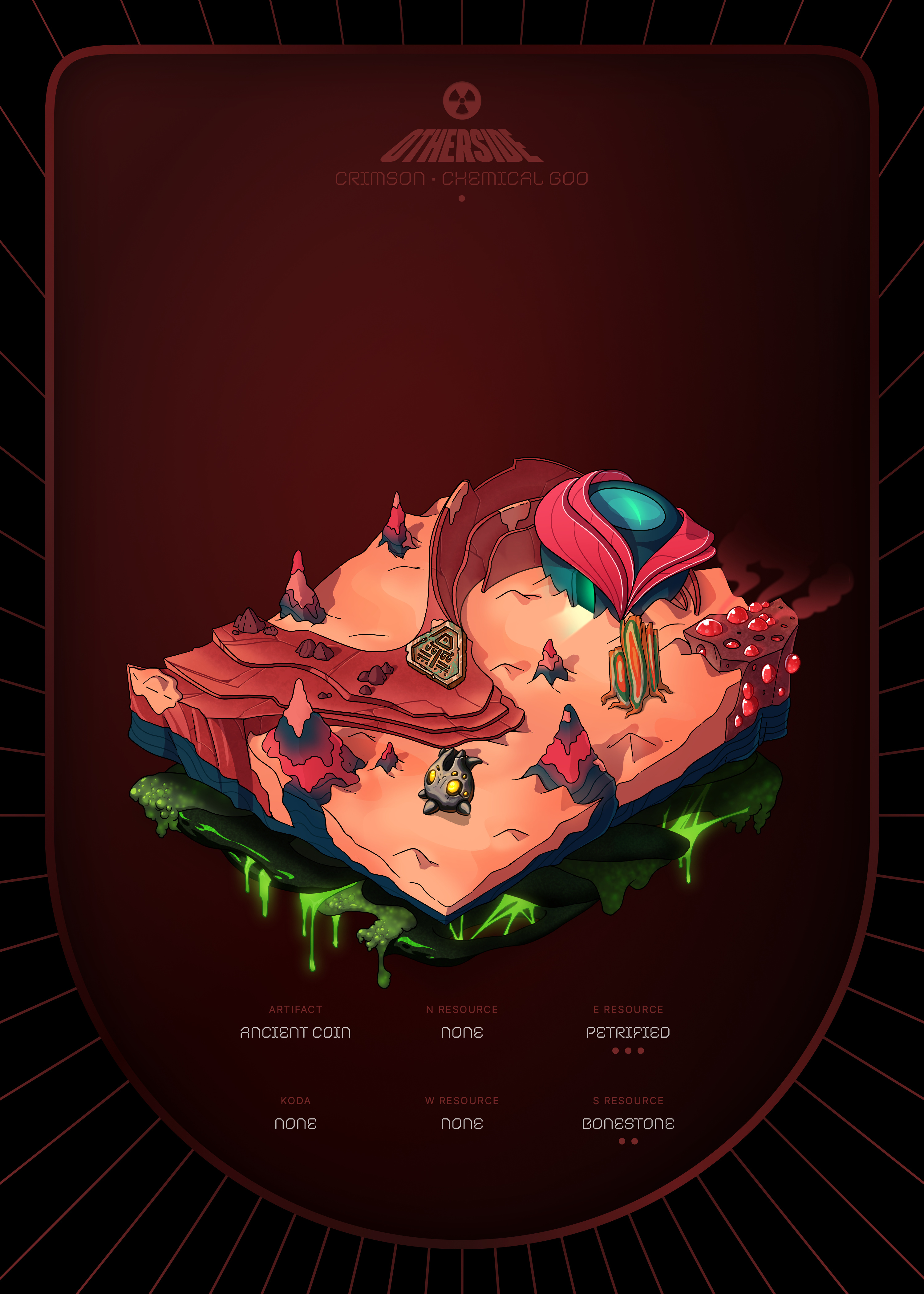 Otherdeed #17653 — Crimson