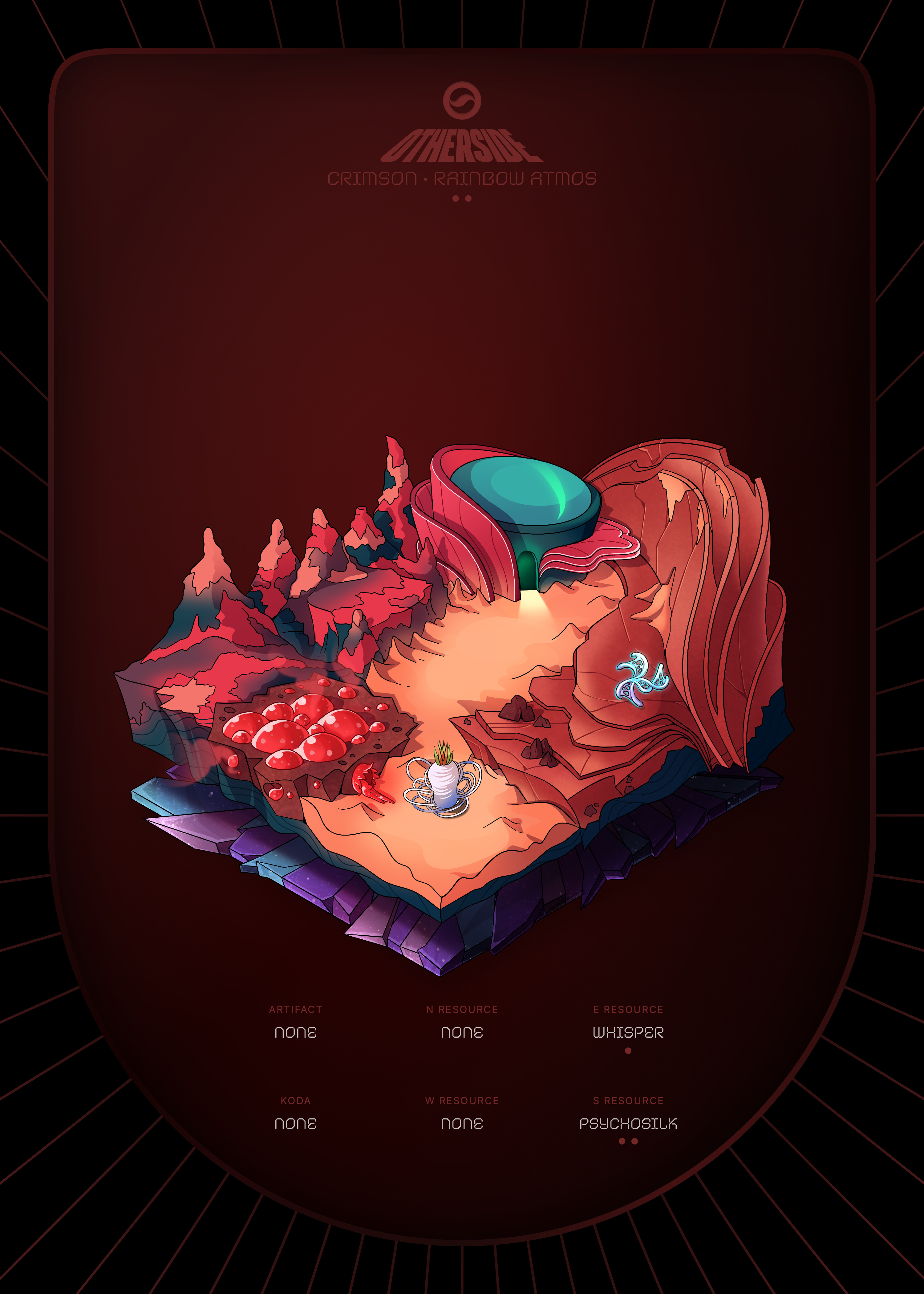 Otherdeed #71849 — Crimson