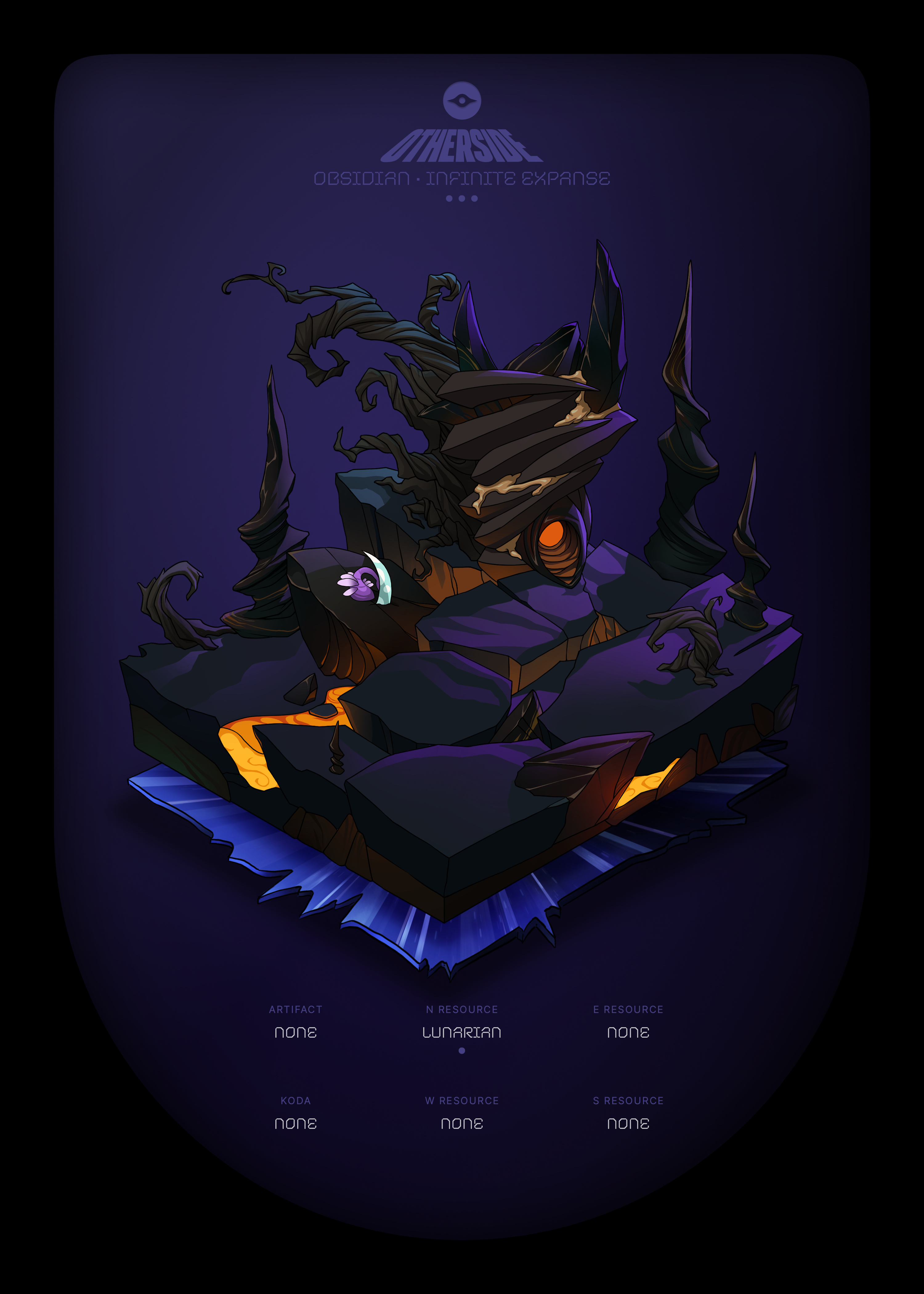 Otherdeed #40919 — Obsidian