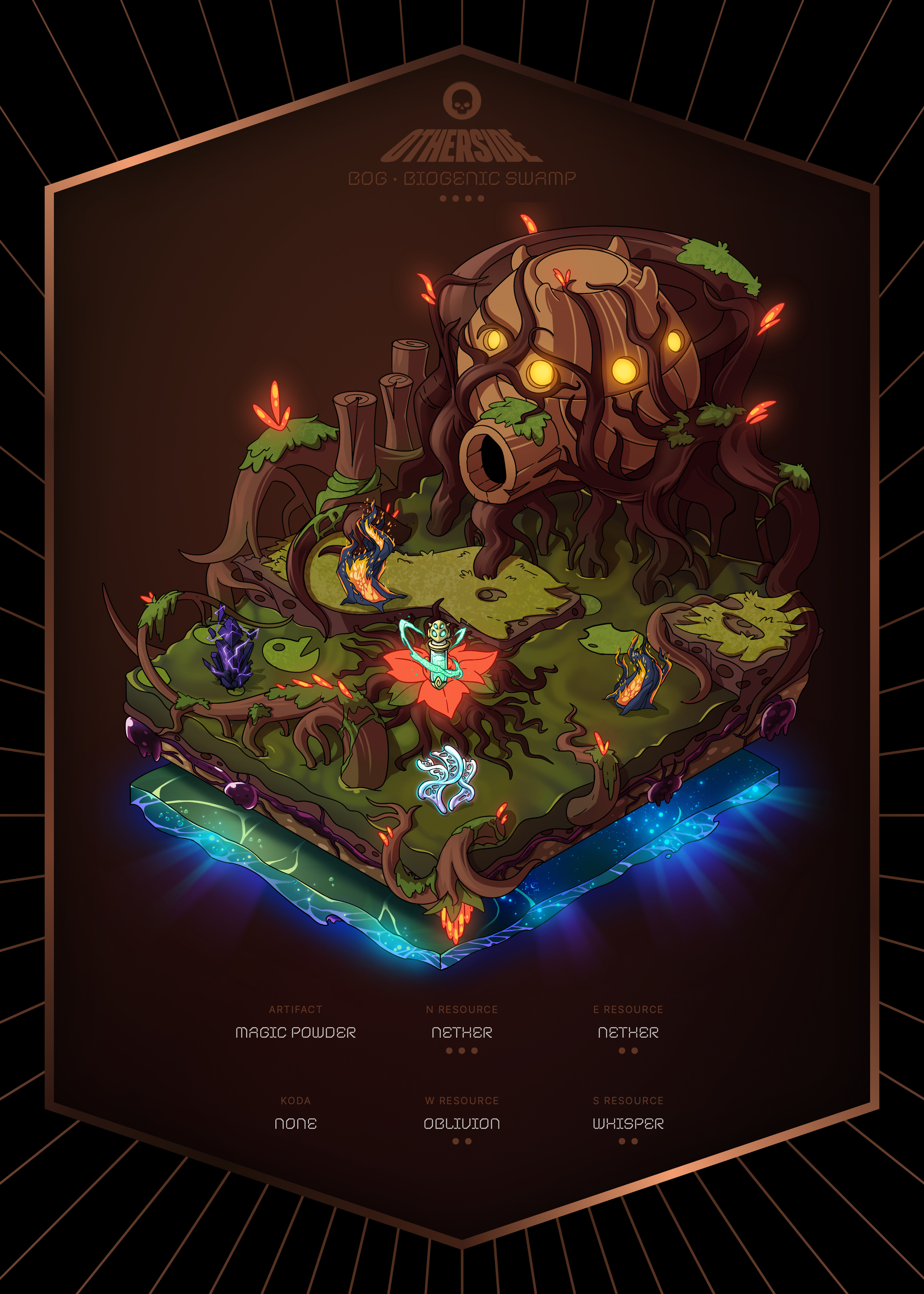 Otherdeed #1637 — Bog