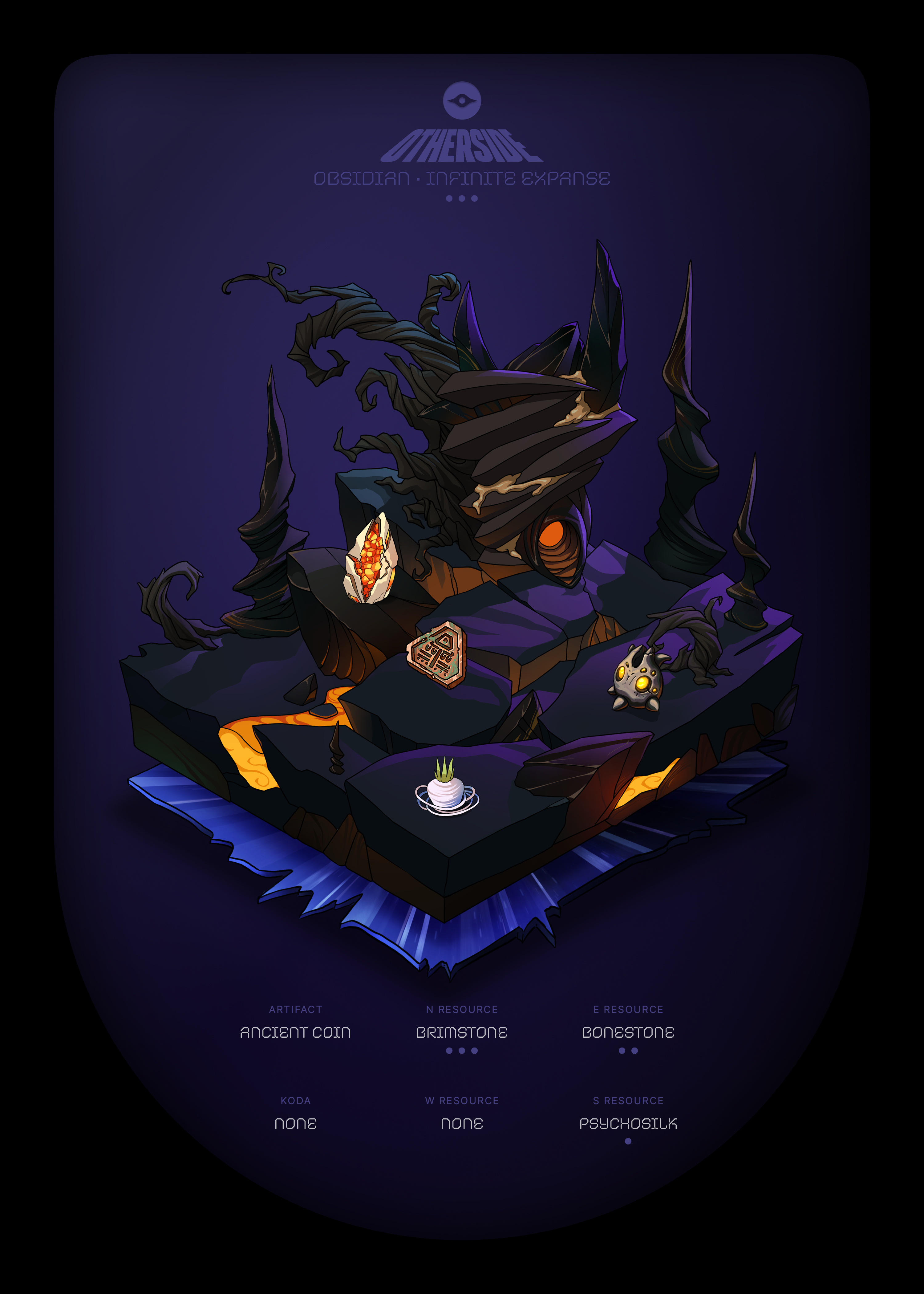 Otherdeed #64020 — Obsidian