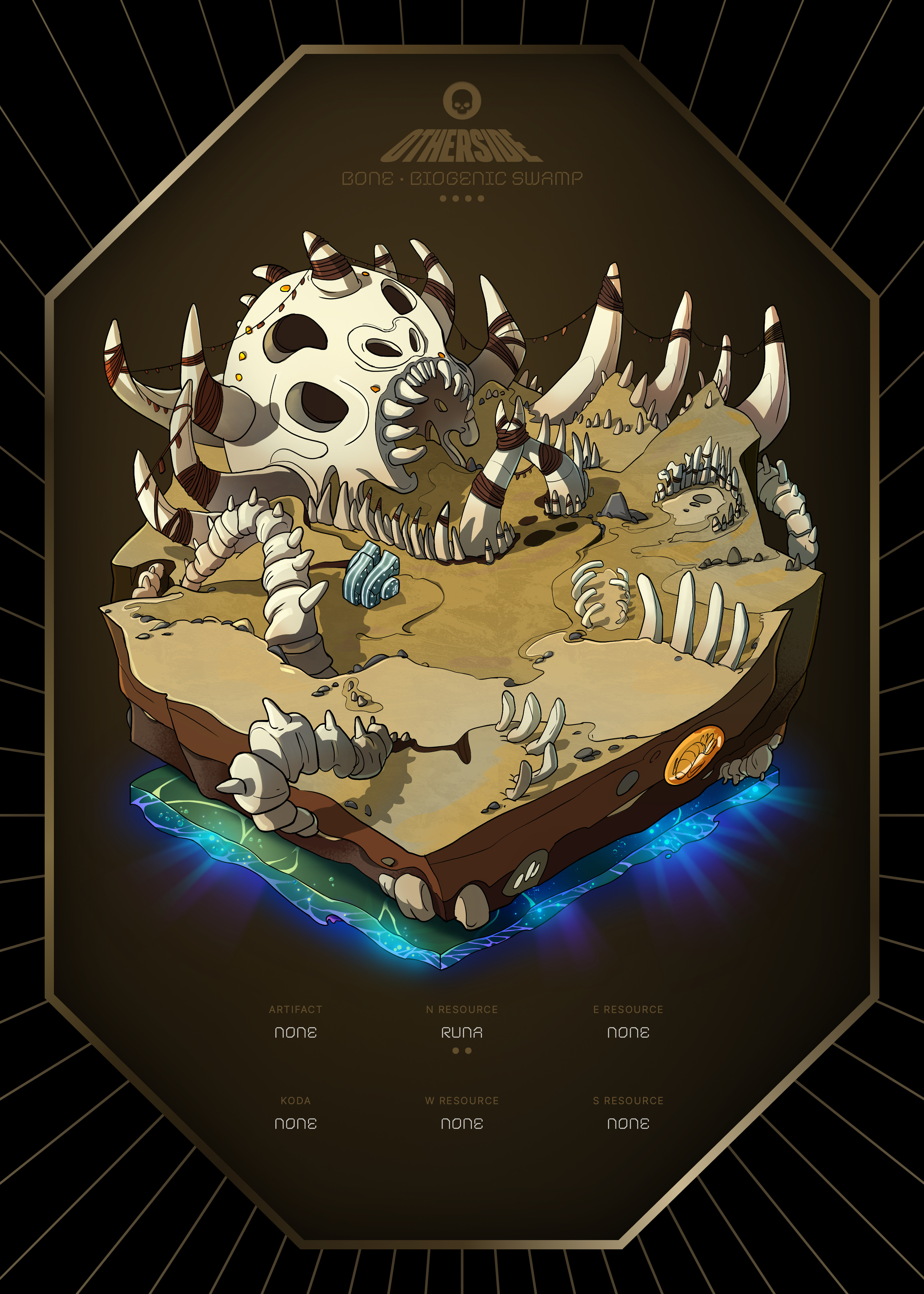 Otherdeed #7842 — Bone