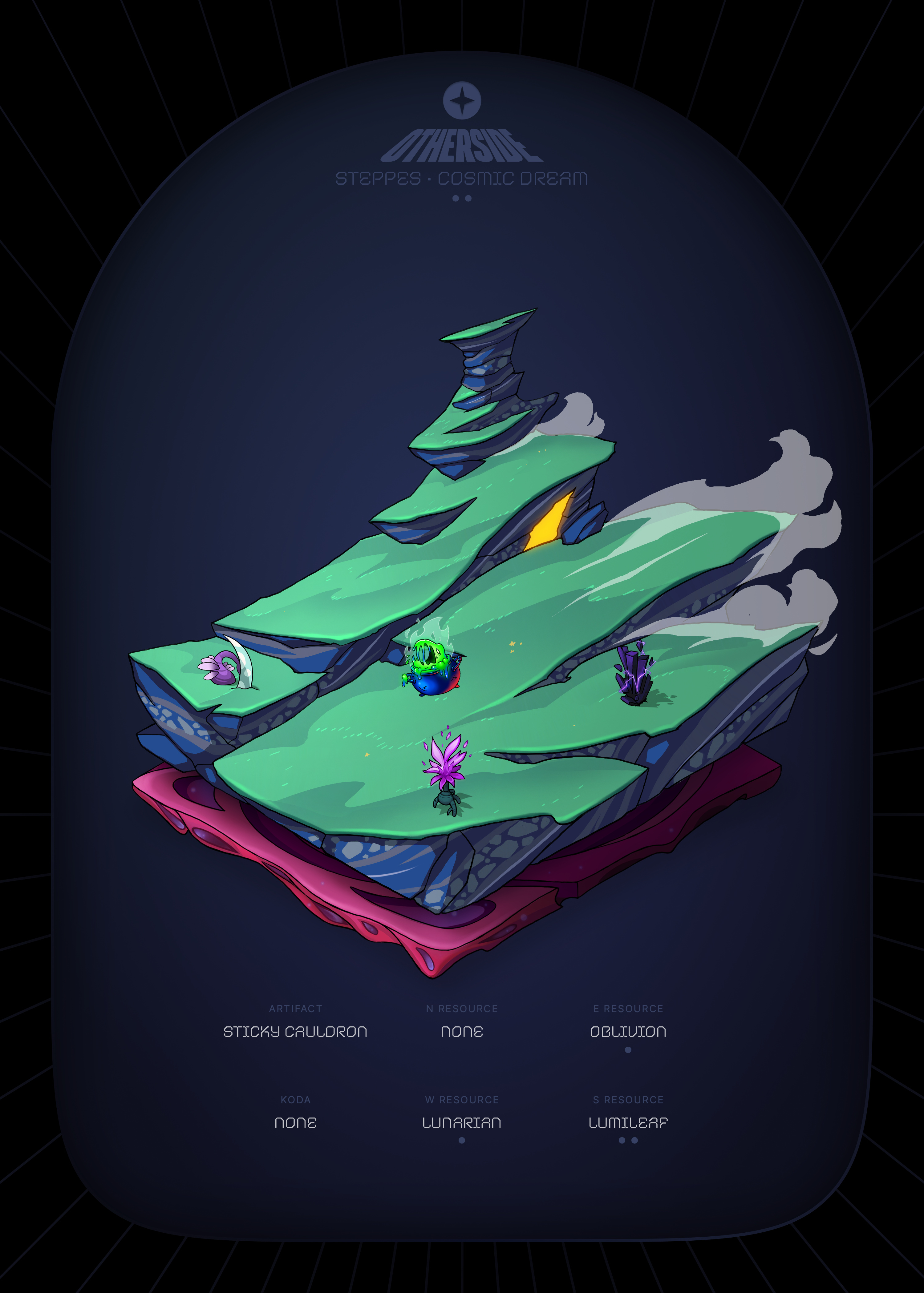Otherdeed #98467 — Steppes