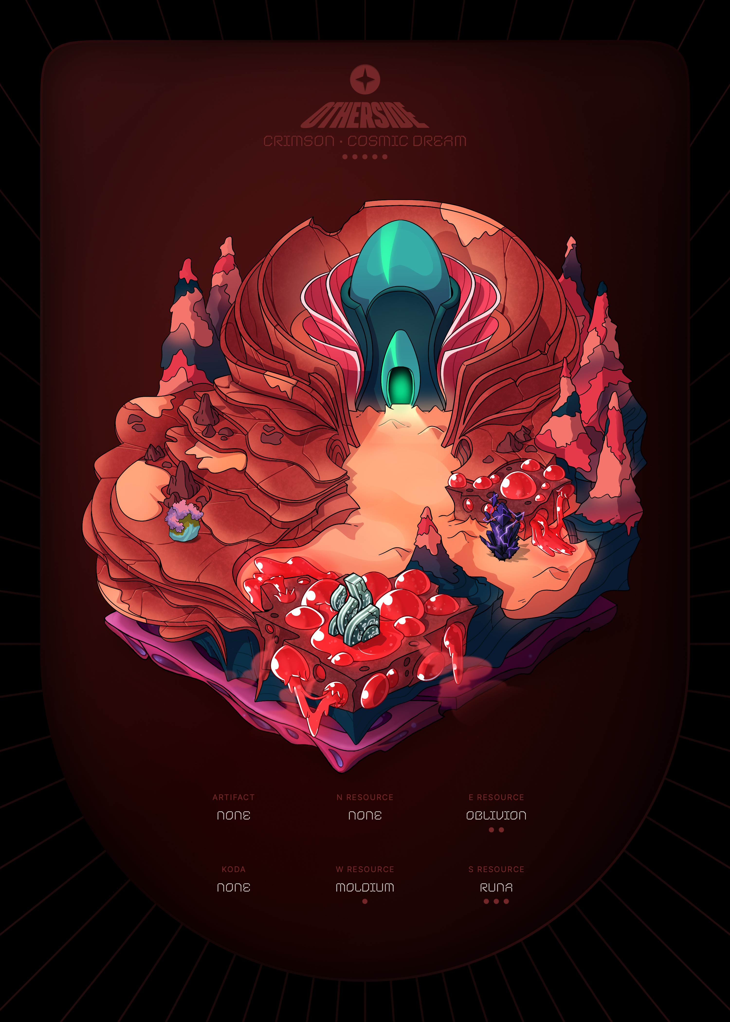 Otherdeed #90082 — Crimson