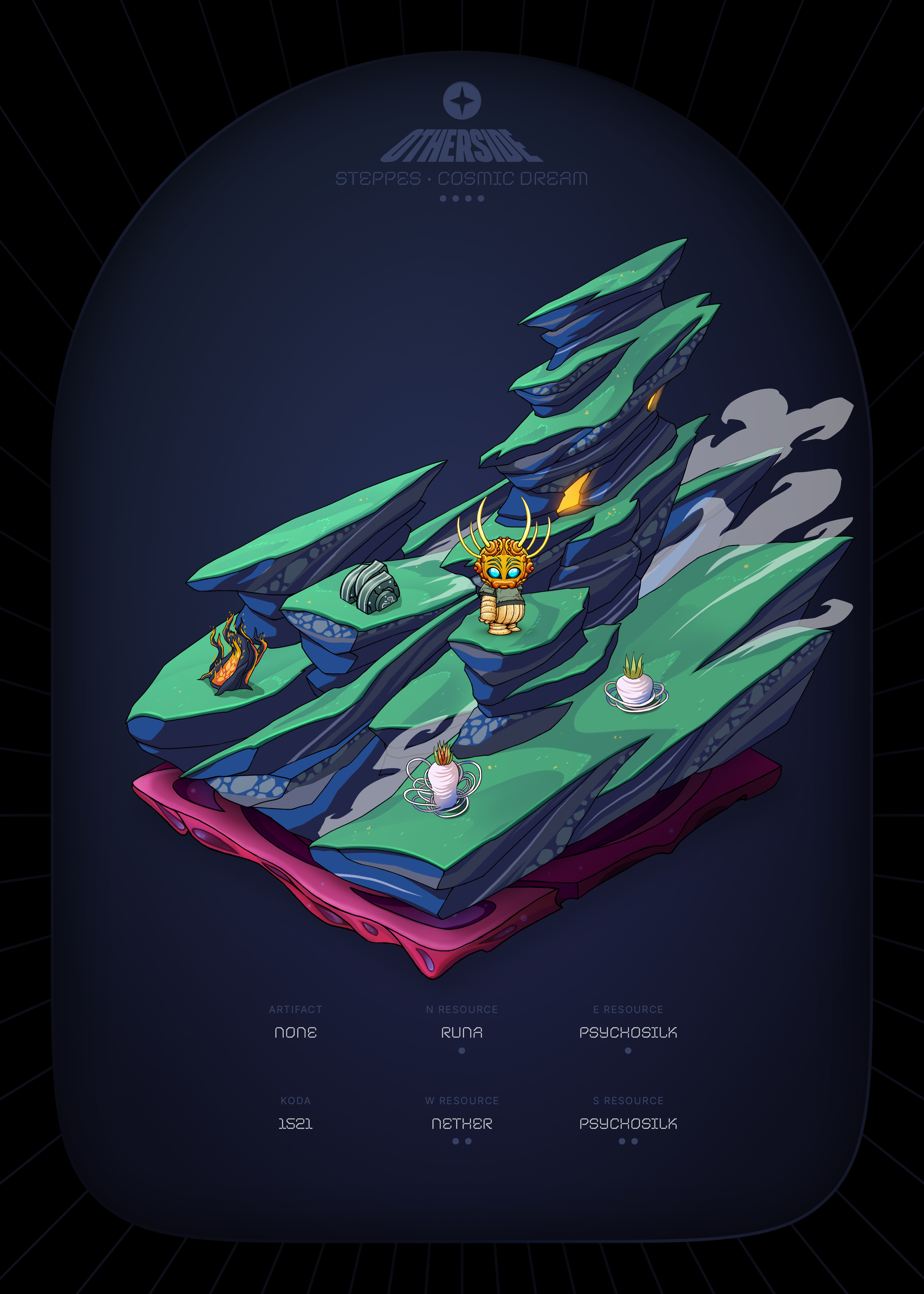 Otherdeed #99457 — Steppes