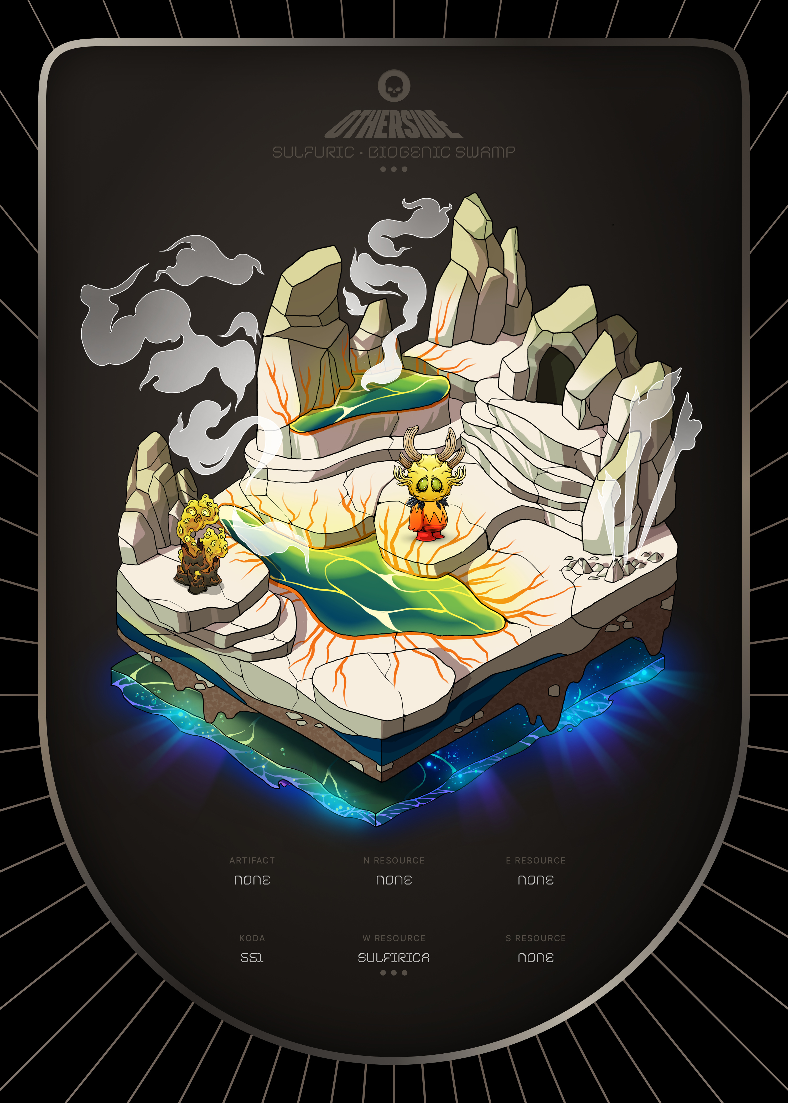 Otherdeed #811 — Sulfuric
