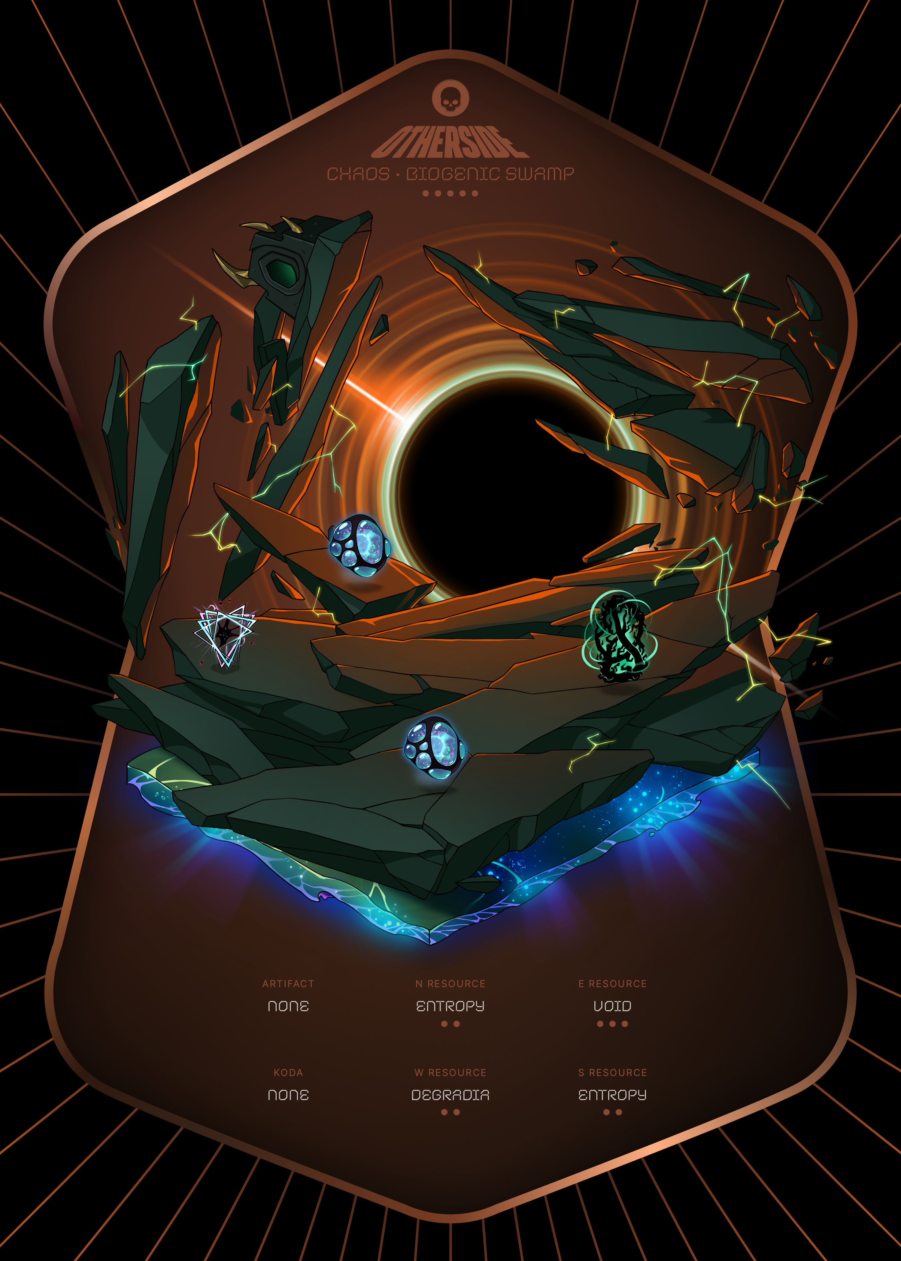 Otherdeed #3095 — Chaos