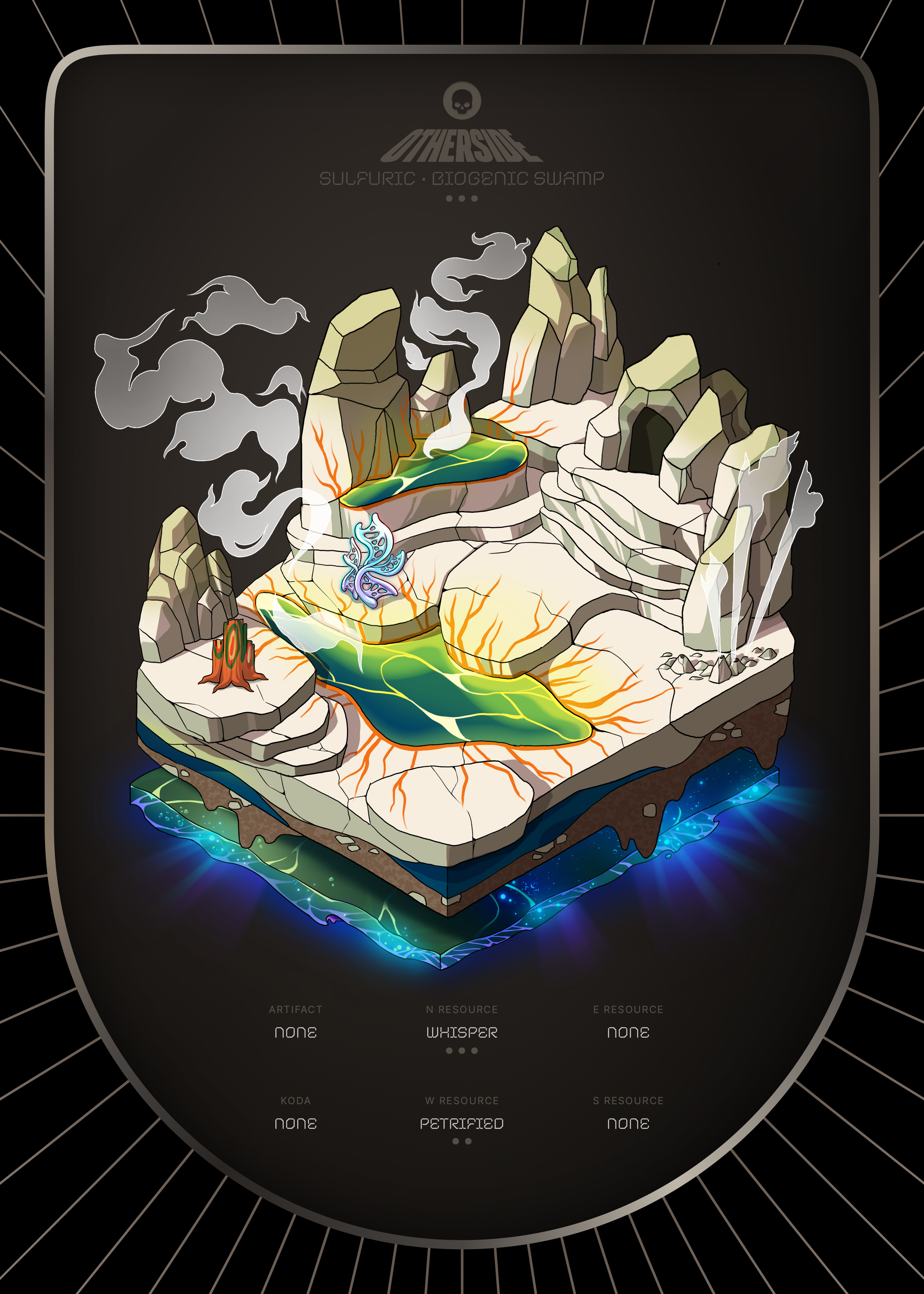 Otherdeed #5931 — Sulfuric