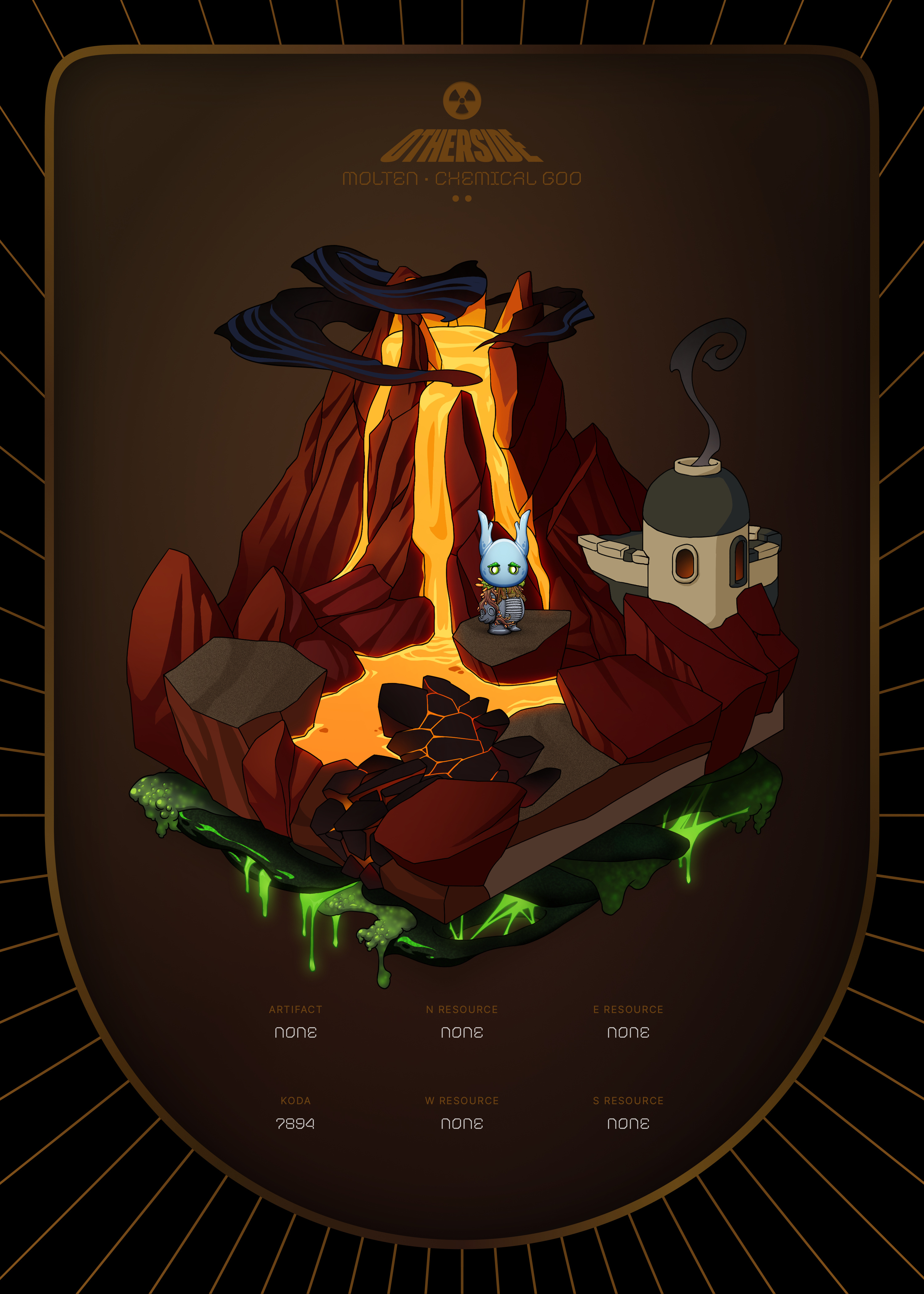 Otherdeed #19867 — Molten