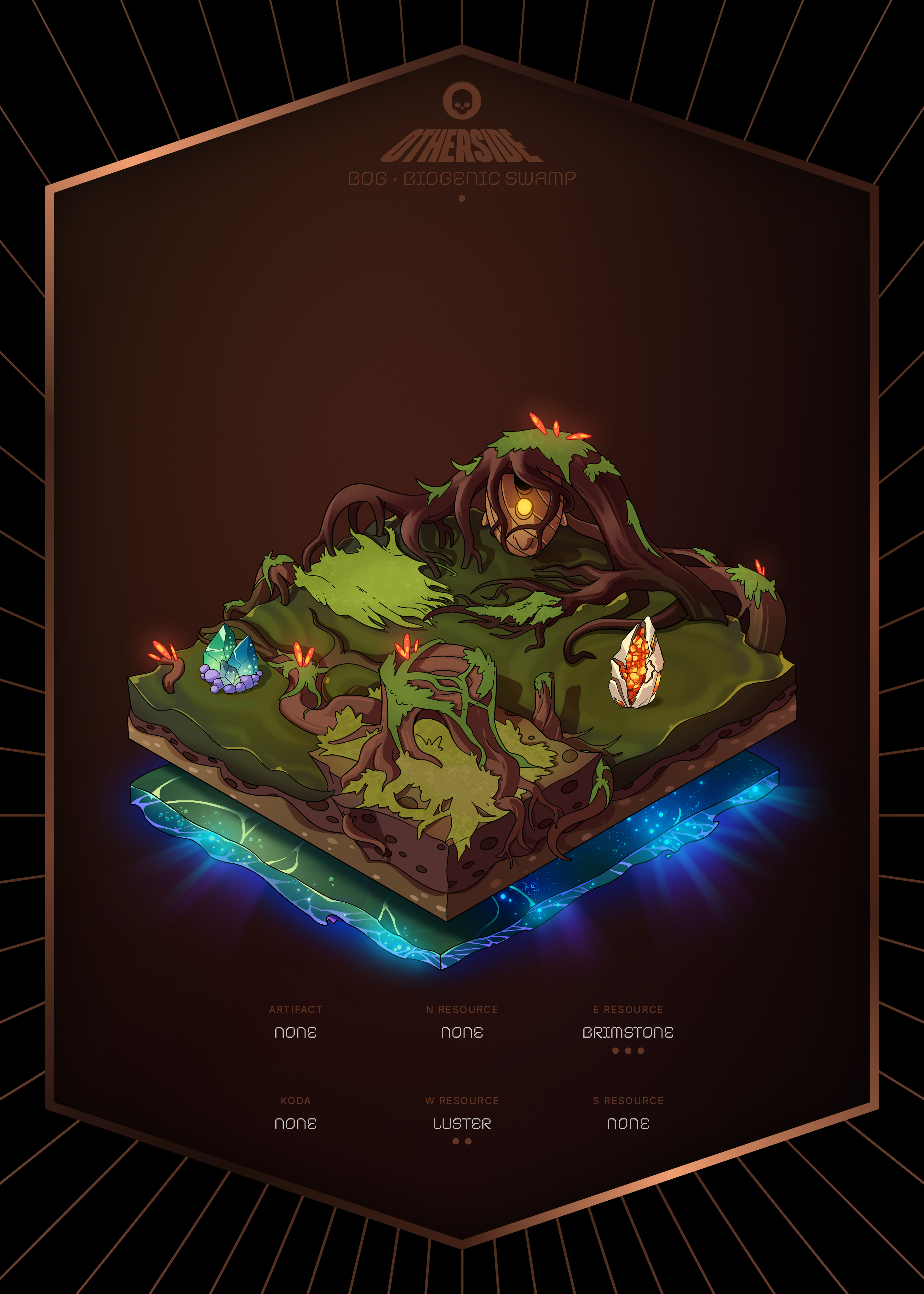 Otherdeed #3207 — Bog