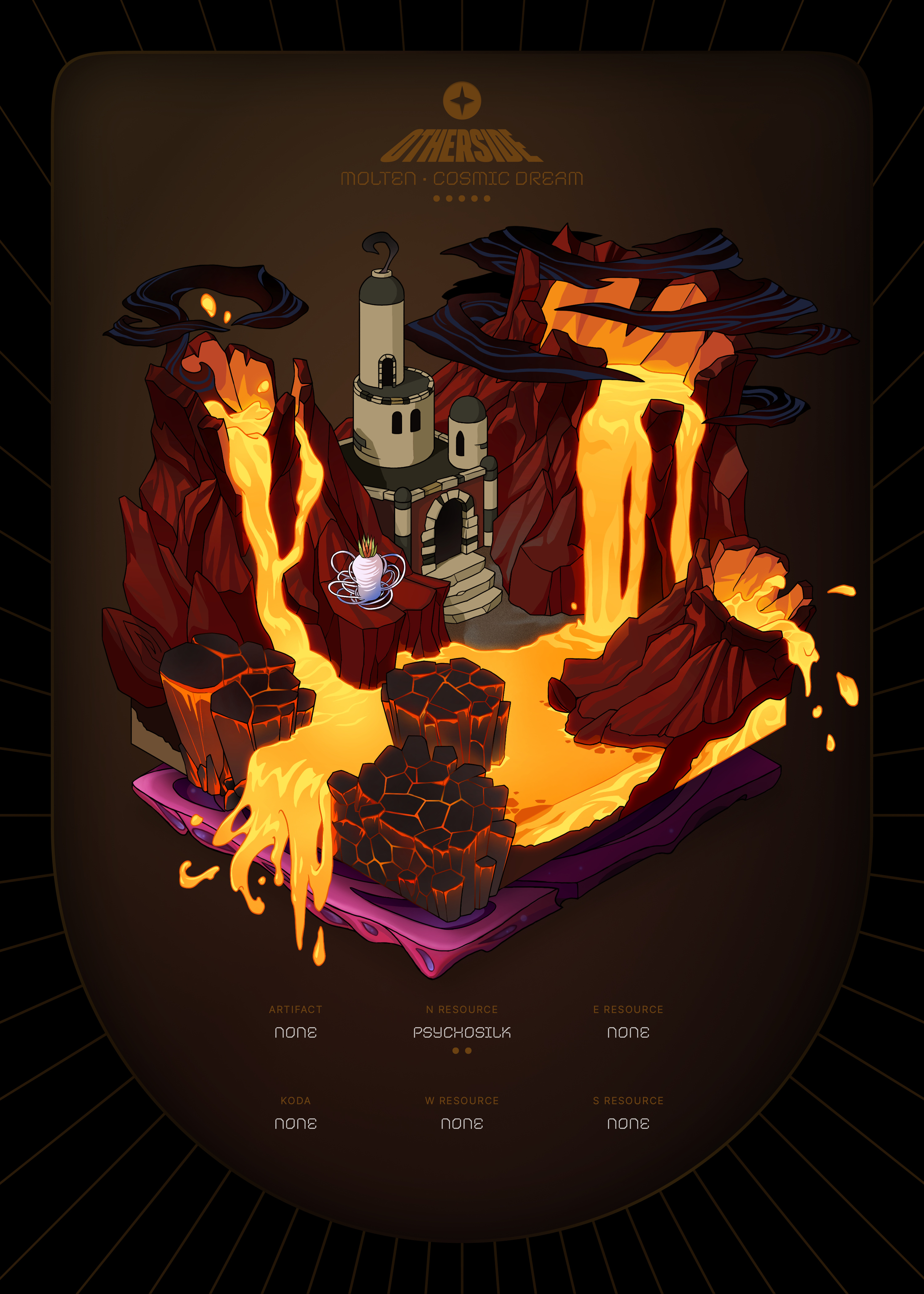 Otherdeed #34458 — Molten