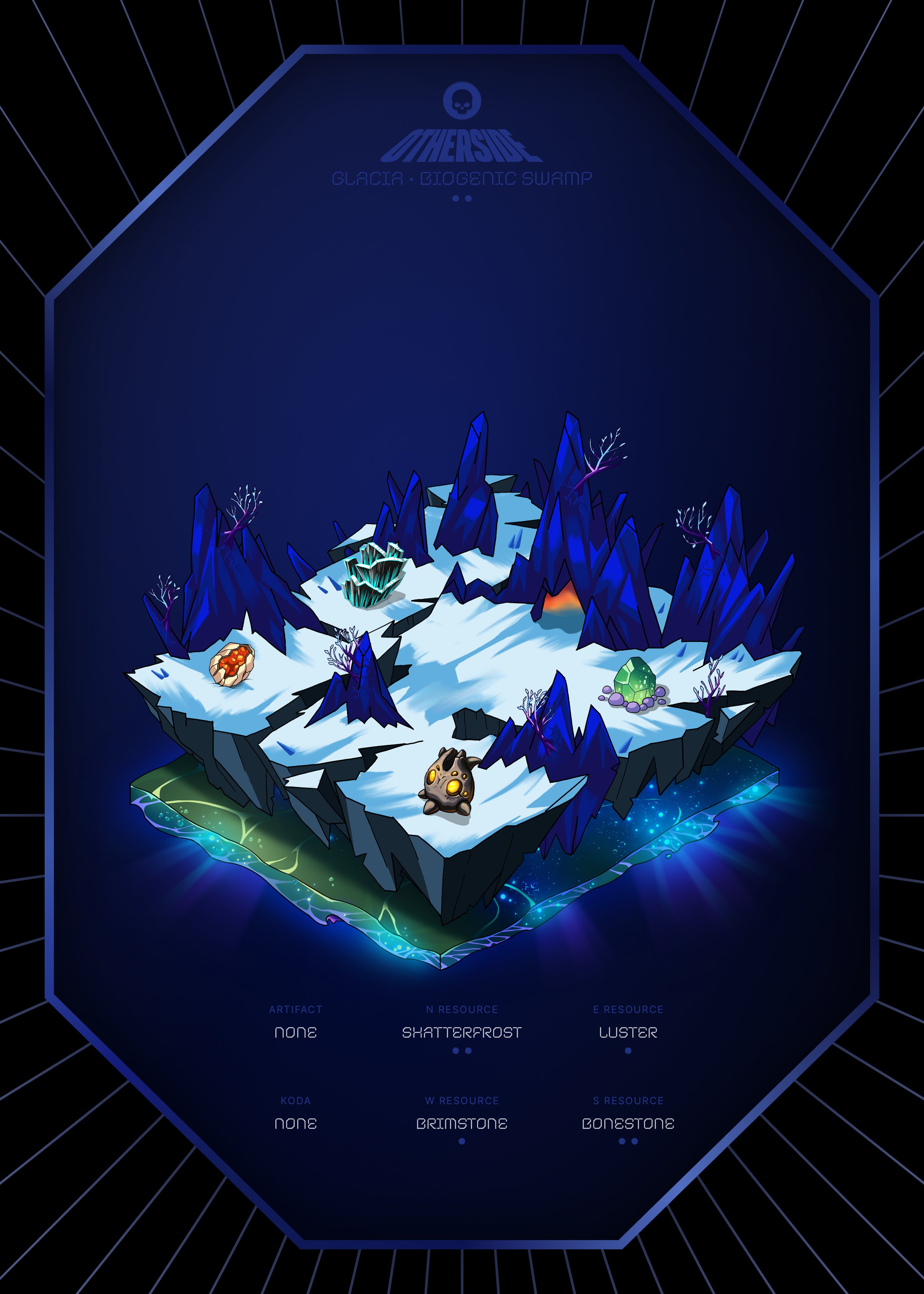 Otherdeed #8572 — Glacia