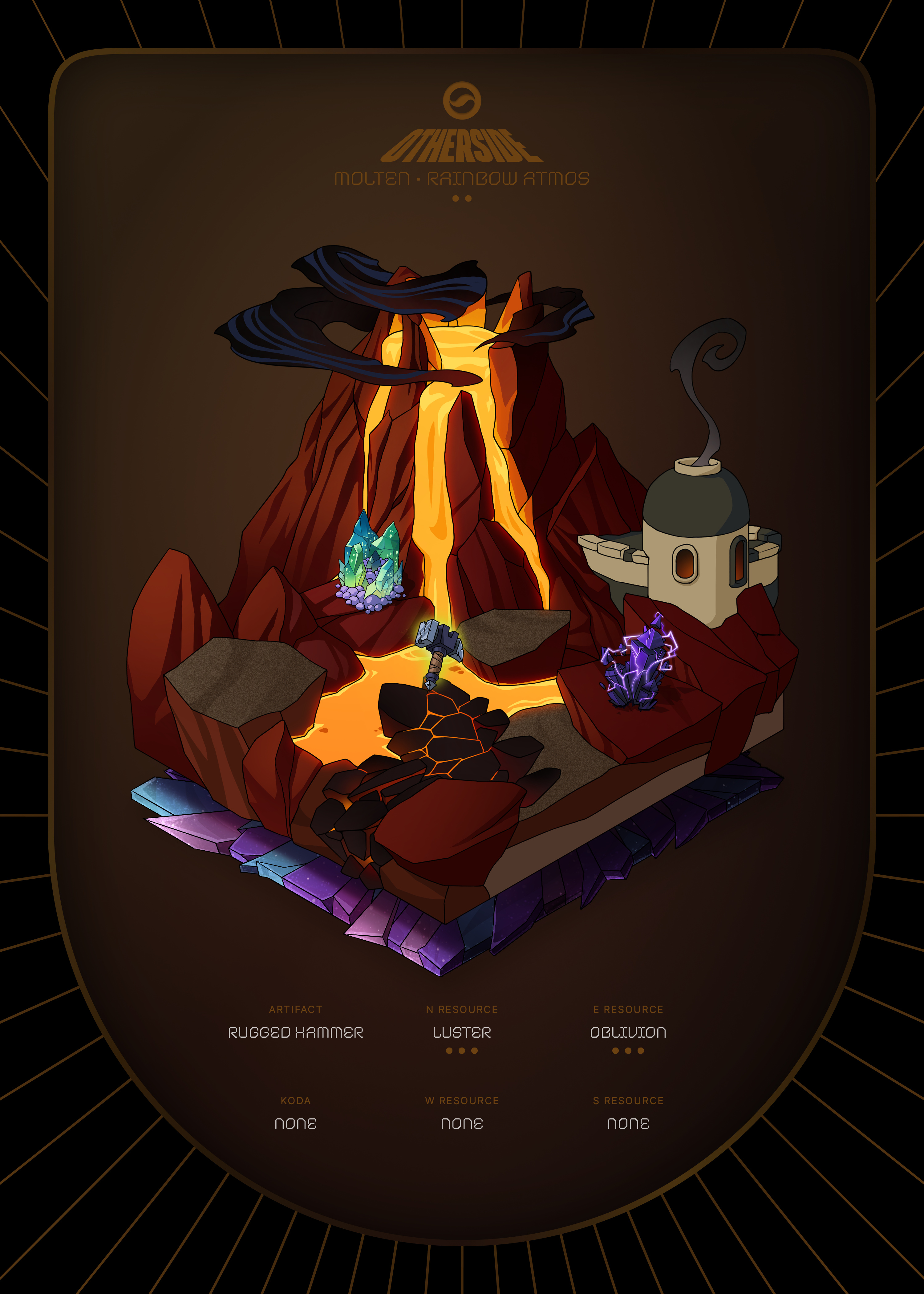 Otherdeed #75769 — Molten