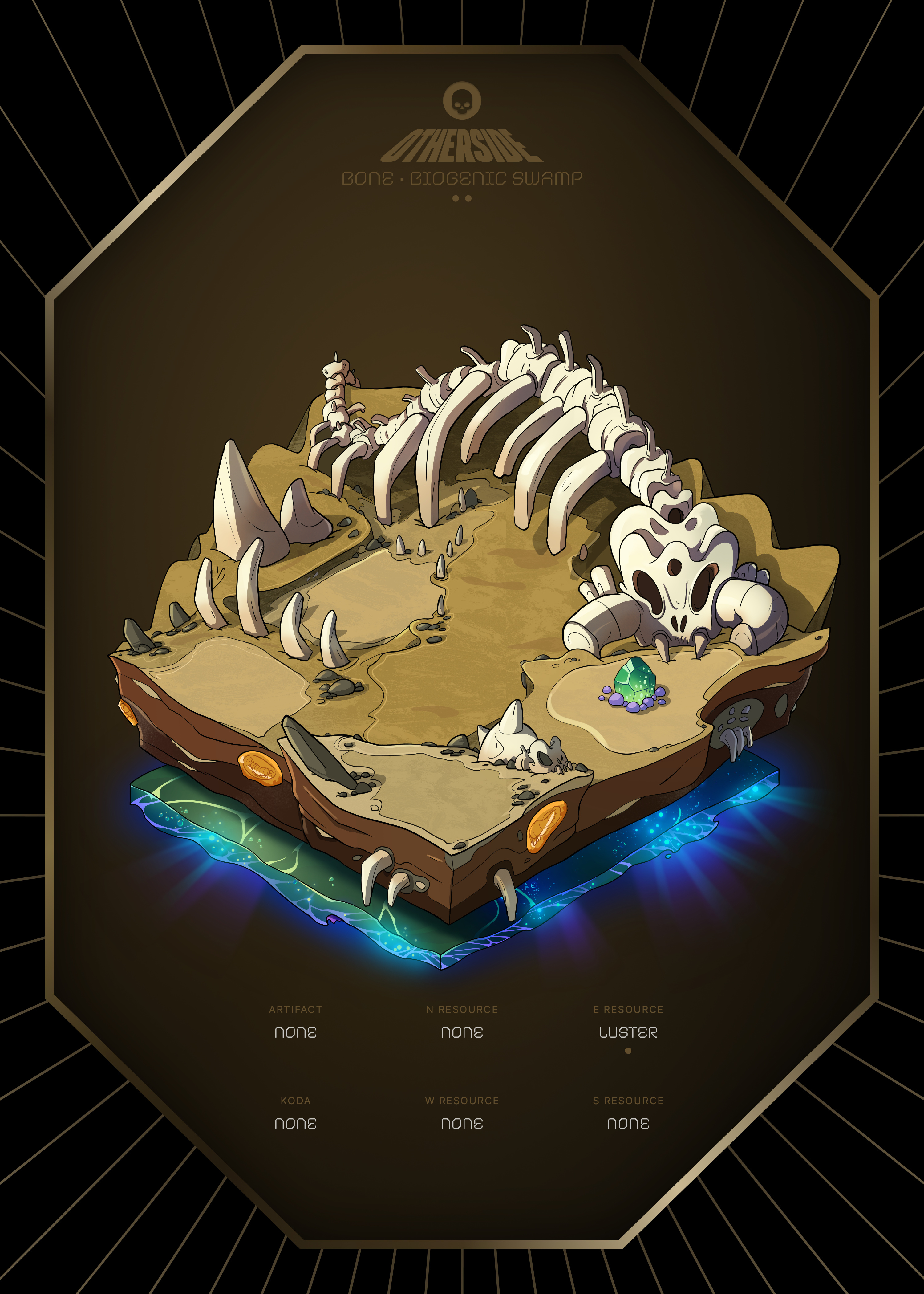 Otherdeed #4877 — Bone