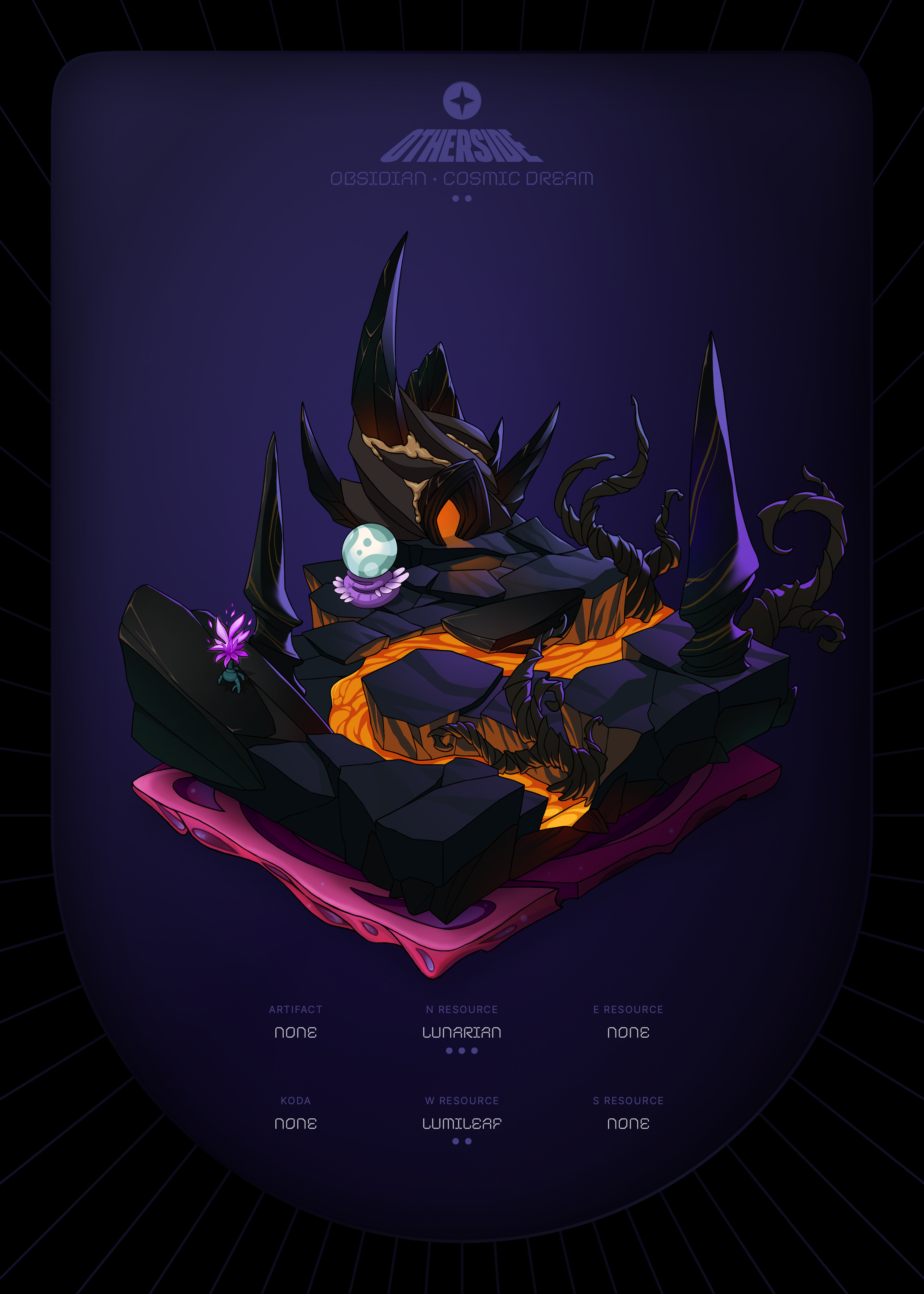 Otherdeed #92090 — Obsidian