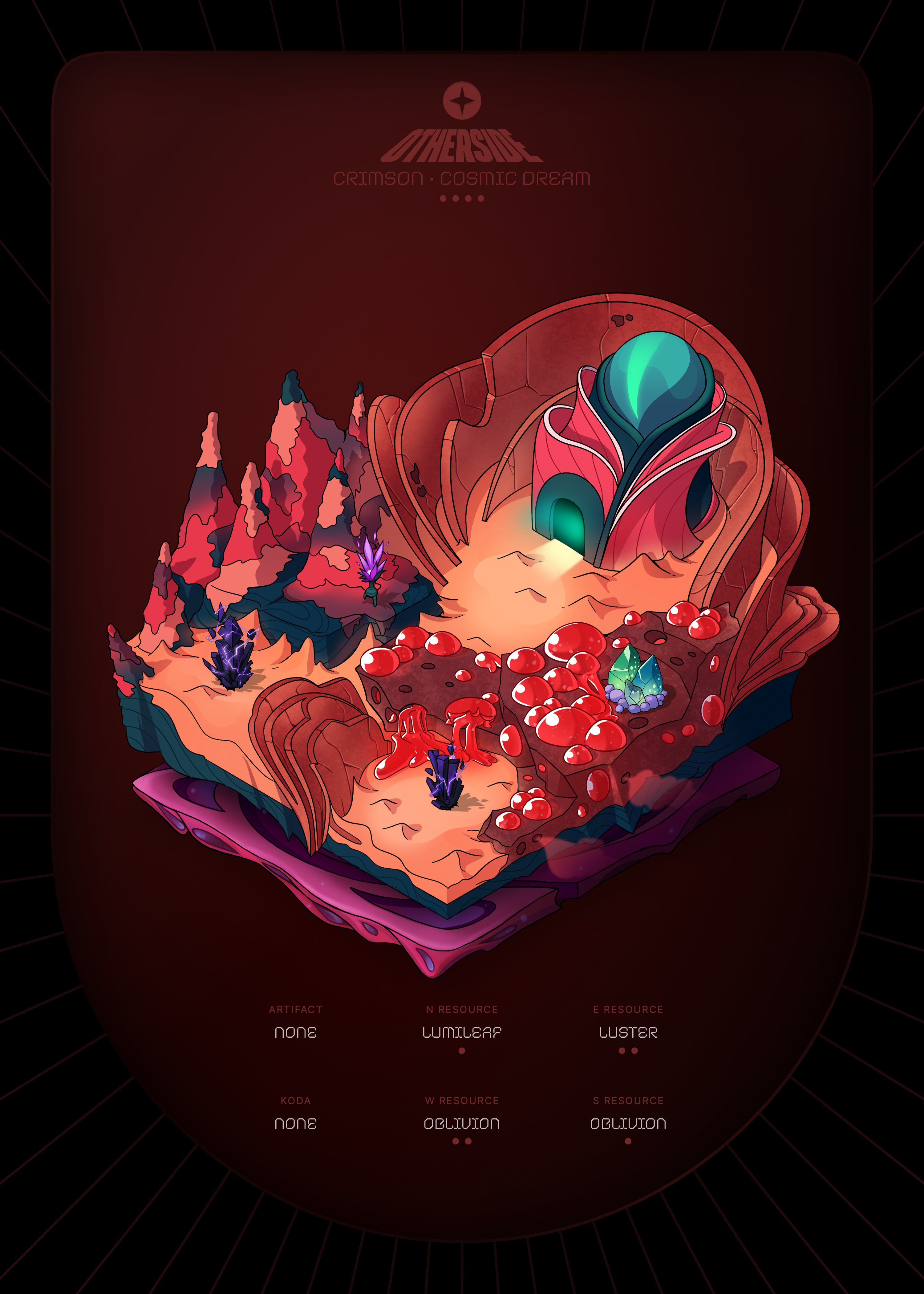 Otherdeed #89501 — Crimson