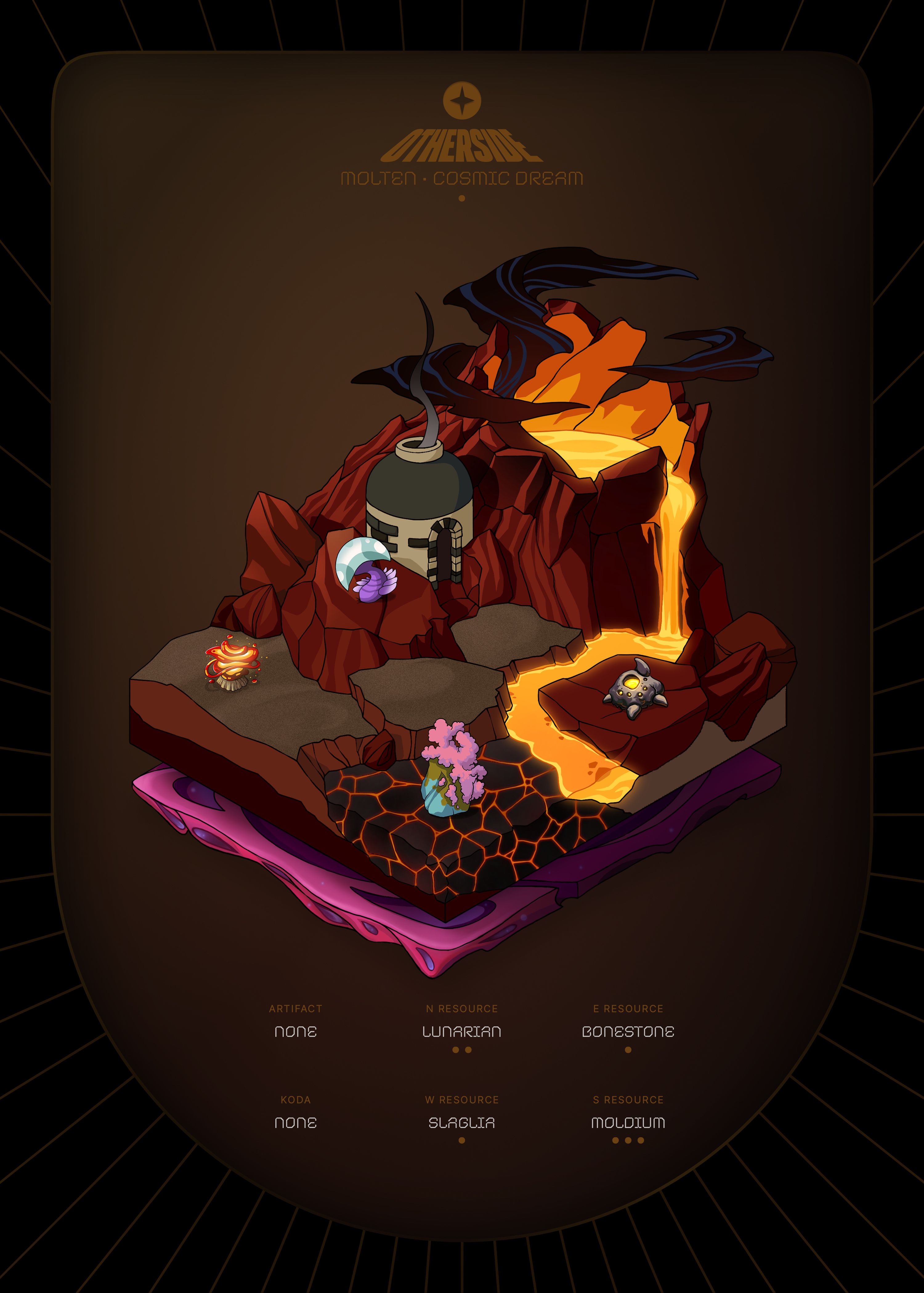 Otherdeed #32238 — Molten