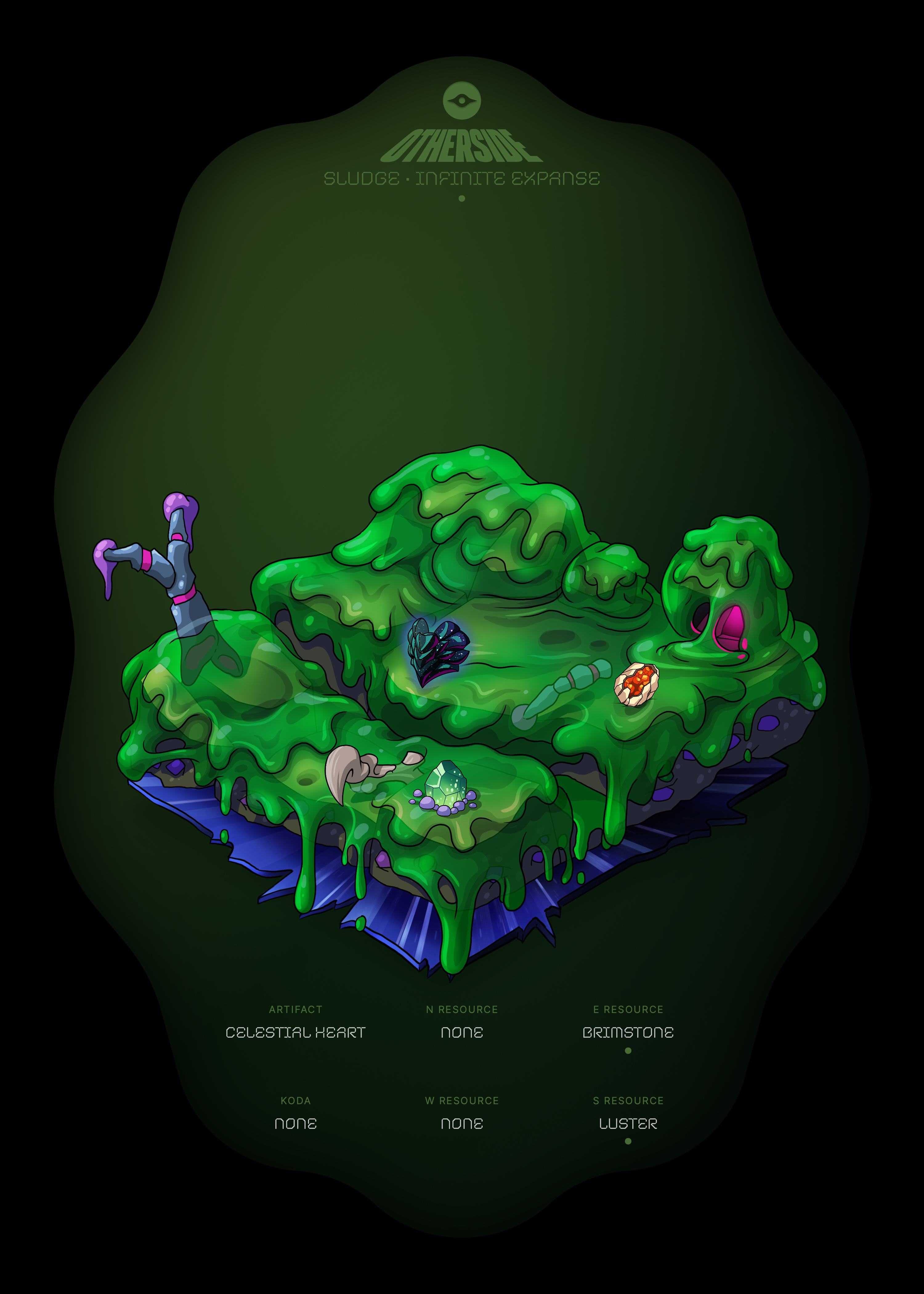 Otherdeed #51838 — Sludge