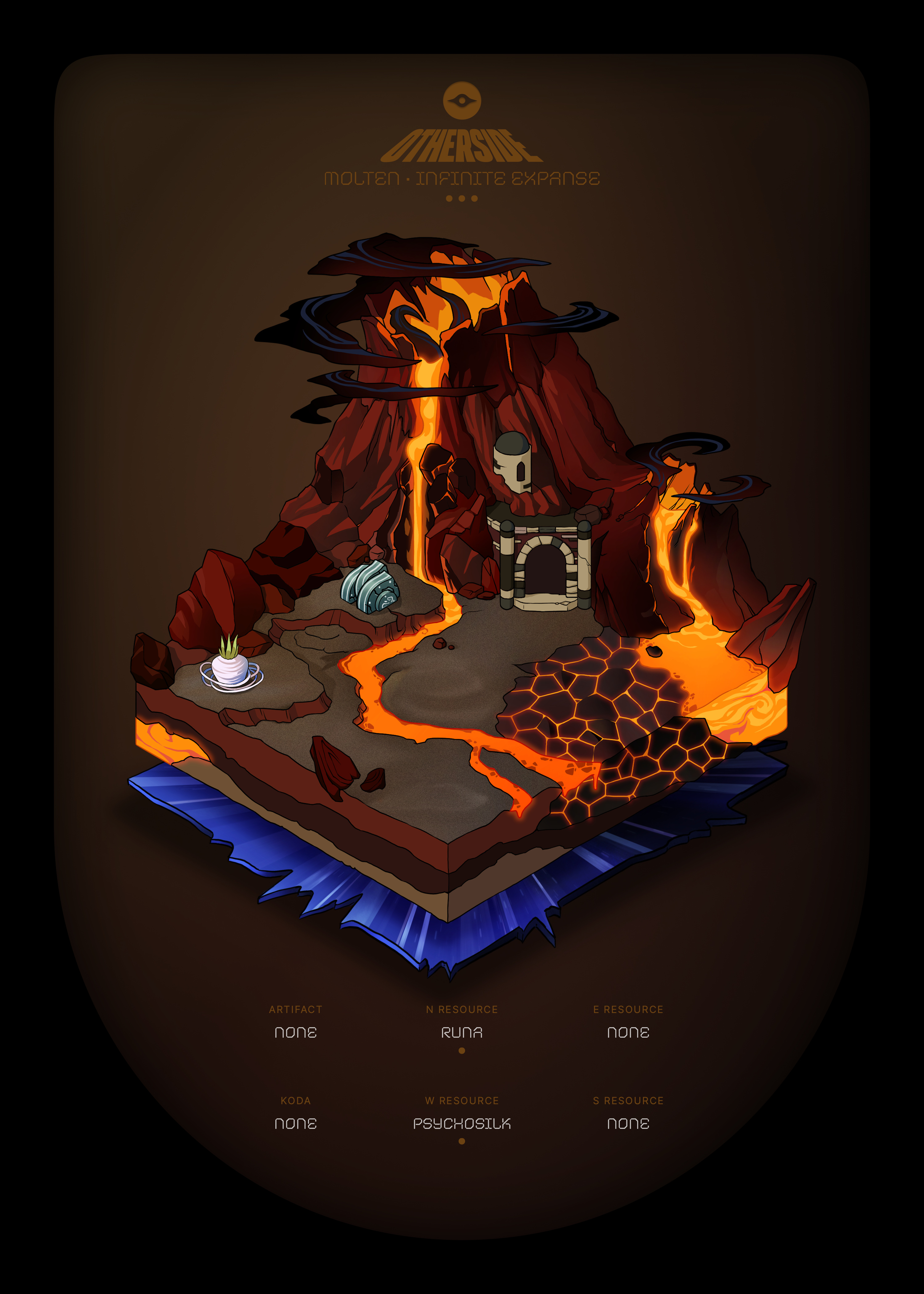 Otherdeed #52379 — Molten