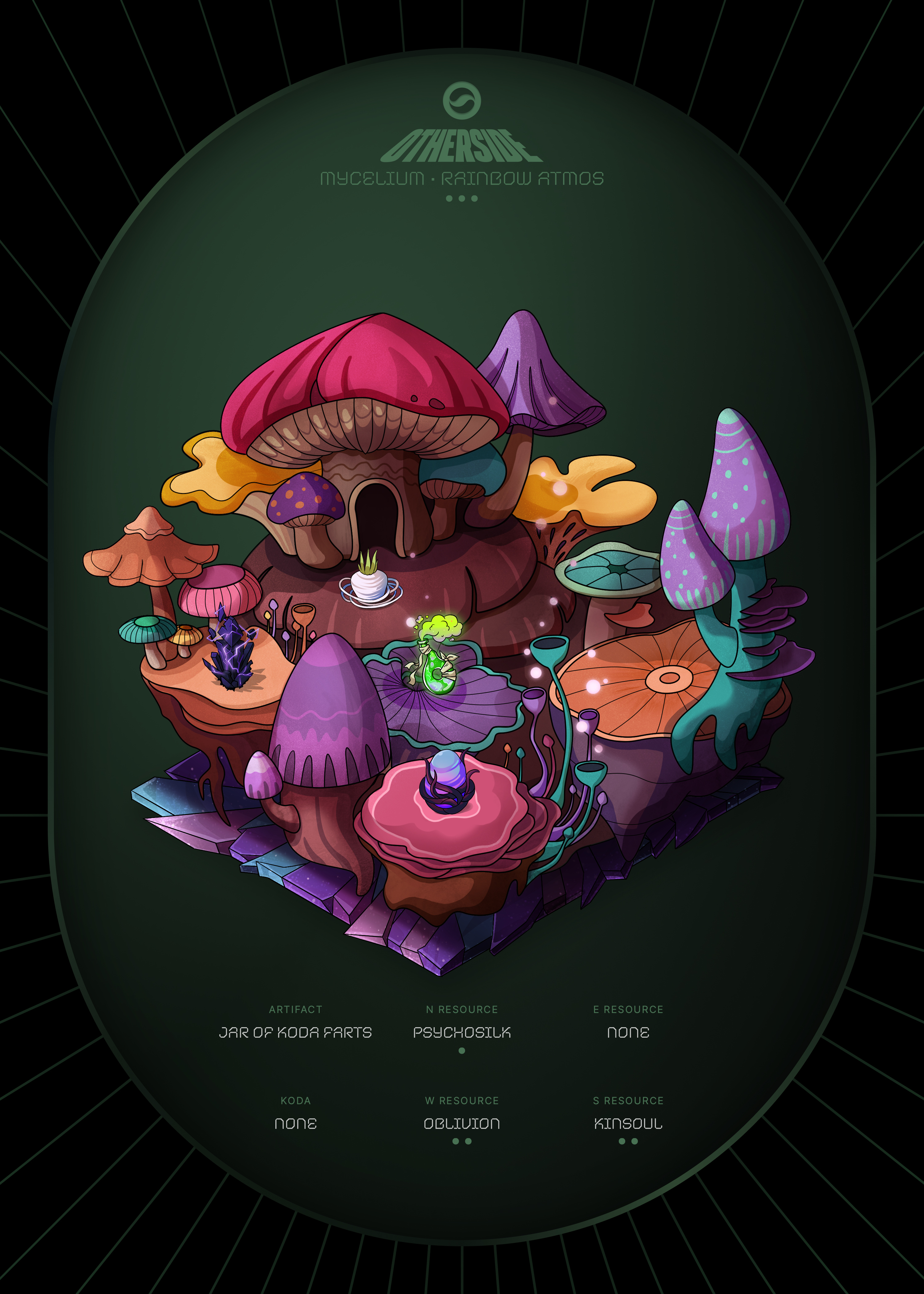 Otherdeed #75346 — Mycelium