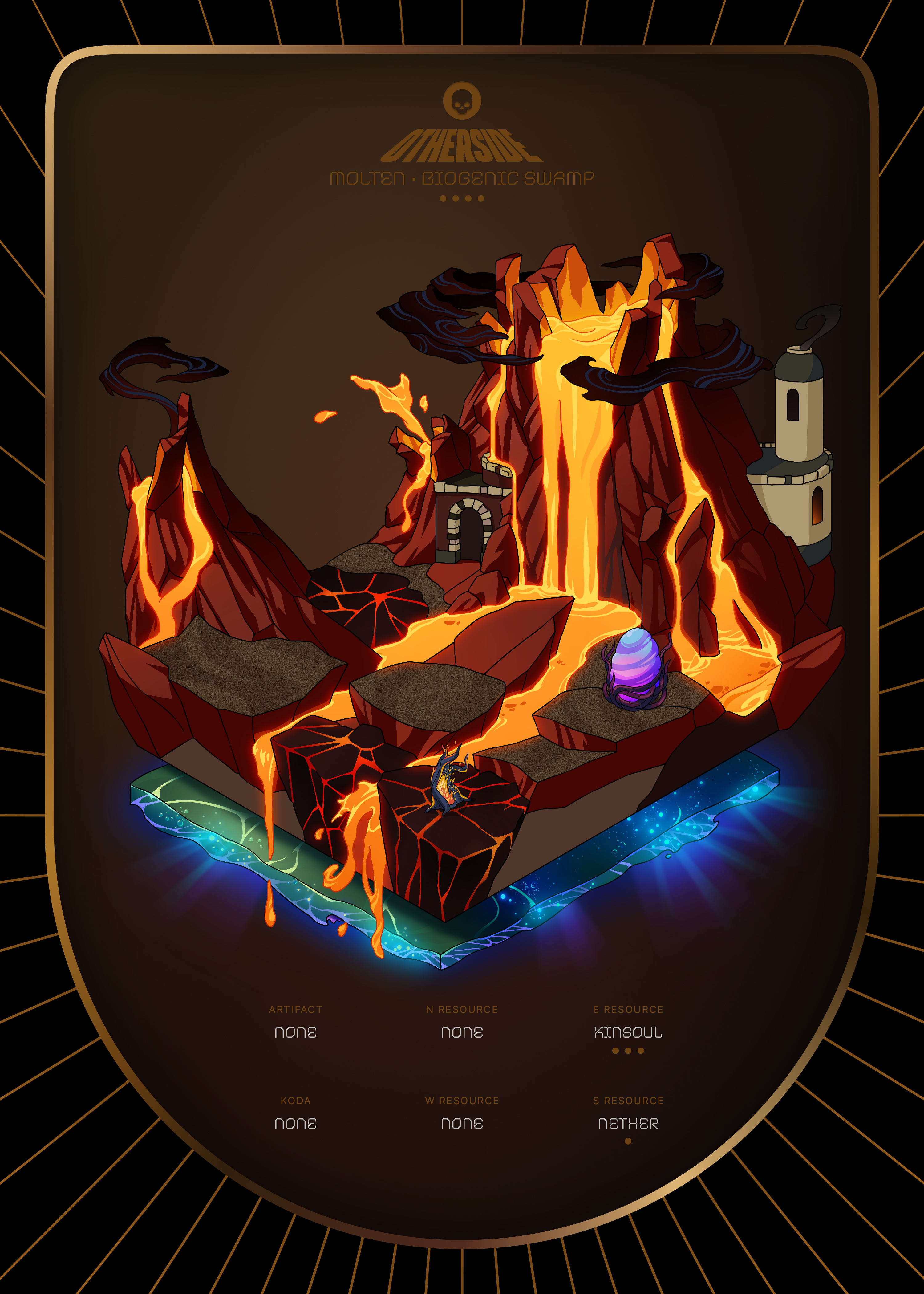 Otherdeed #6915 — Molten