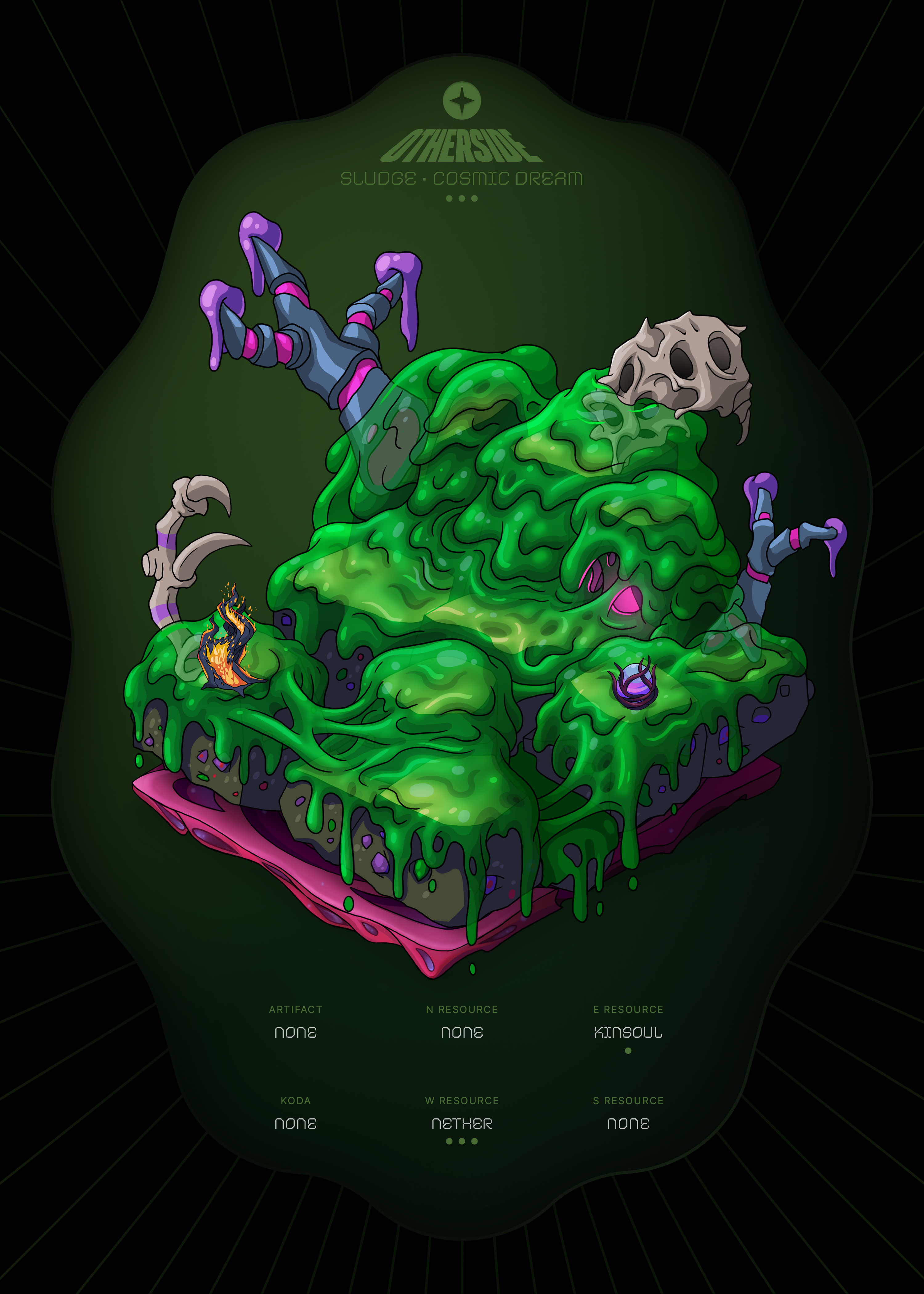 Otherdeed #98489 — Sludge