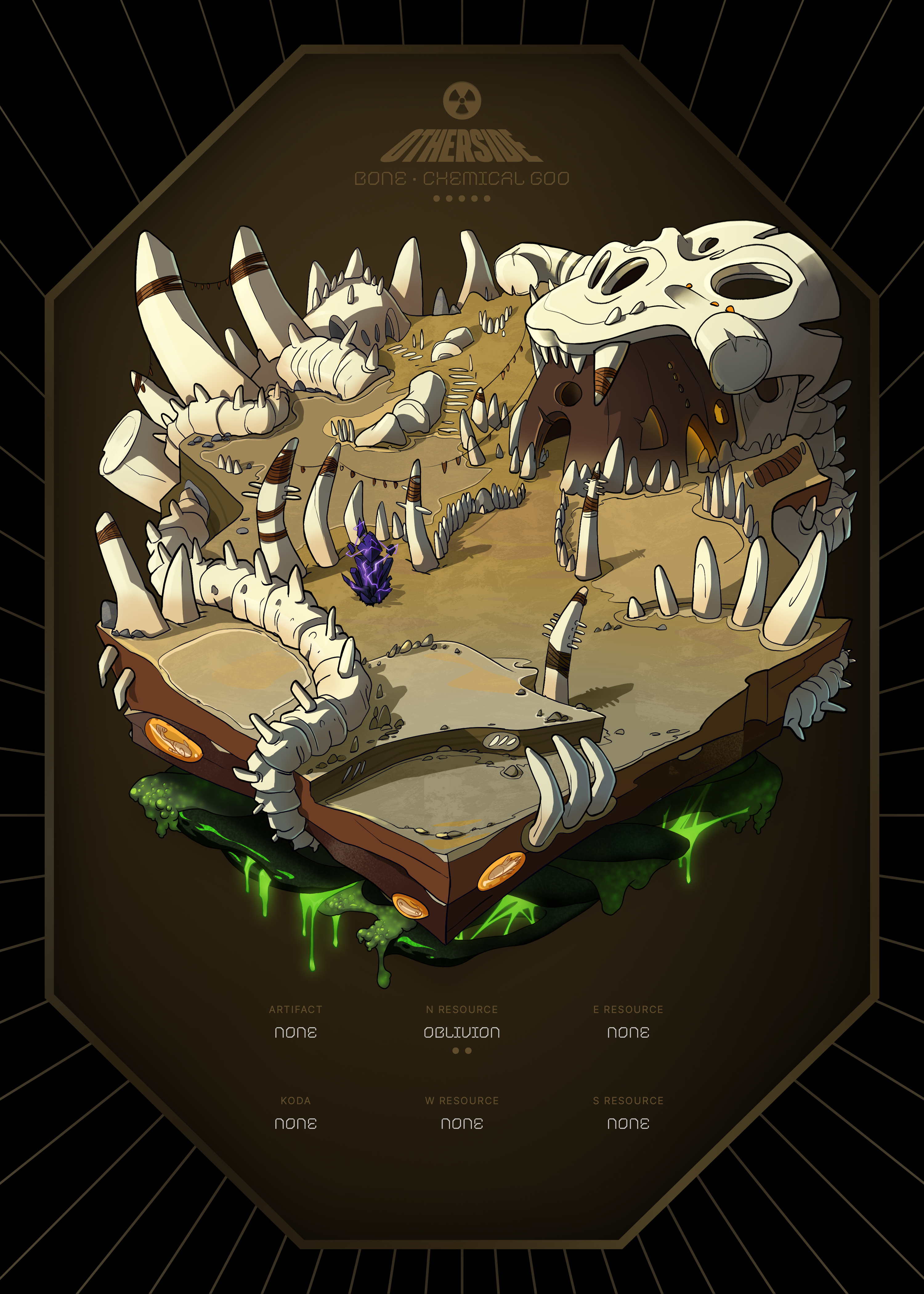 Otherdeed #10121 — Bone