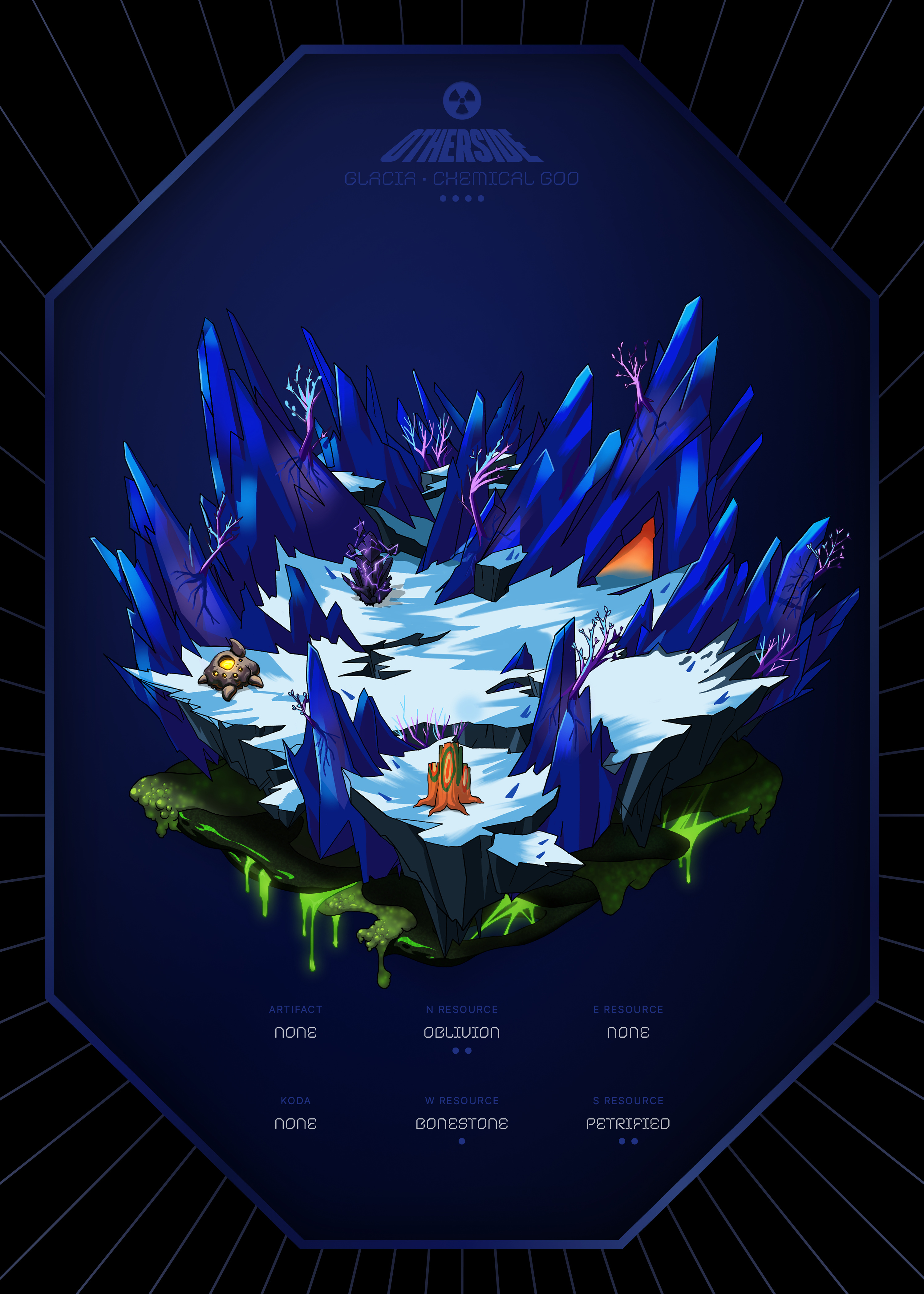 Otherdeed #10213 — Glacia