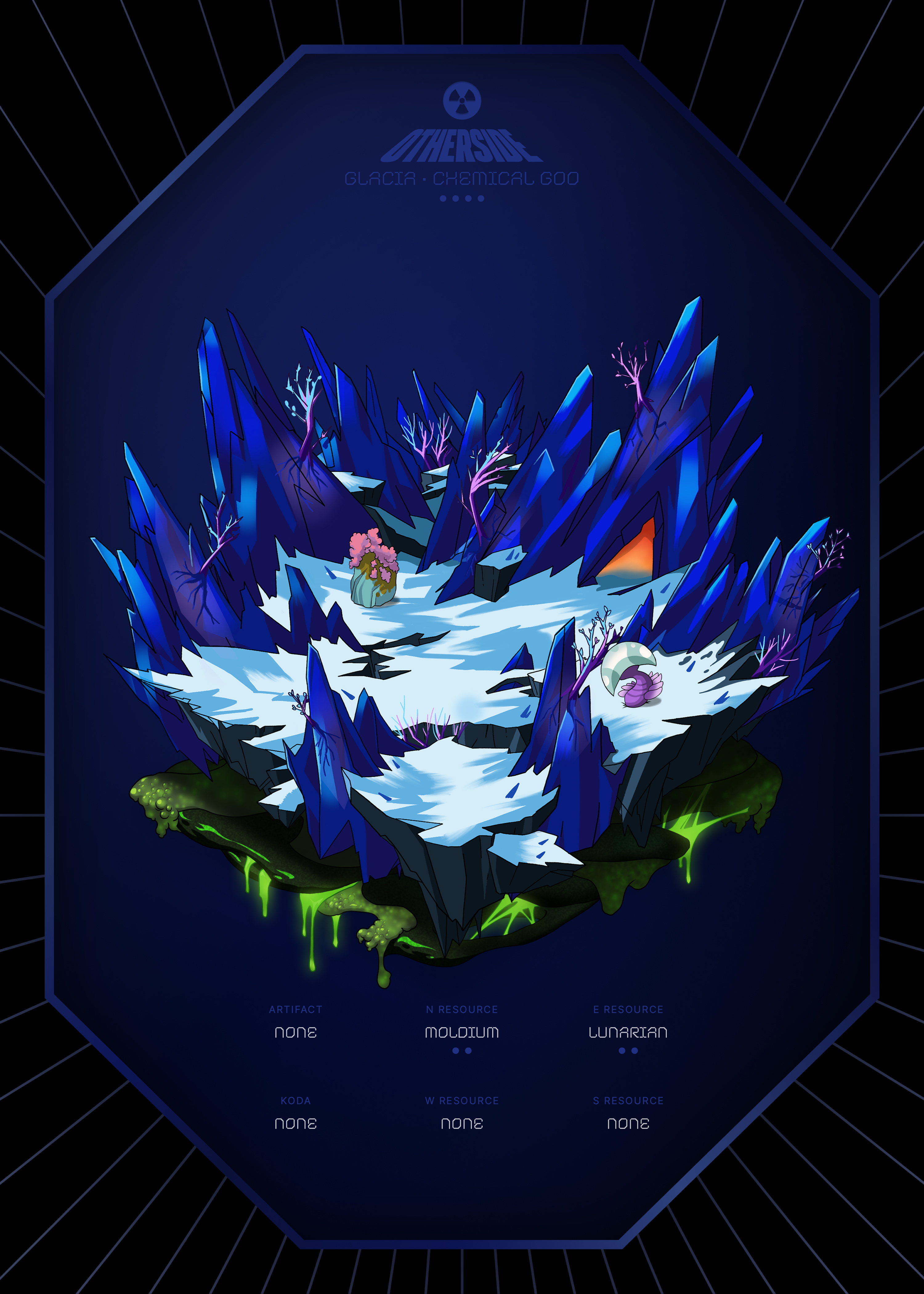 Otherdeed #10507 — Glacia