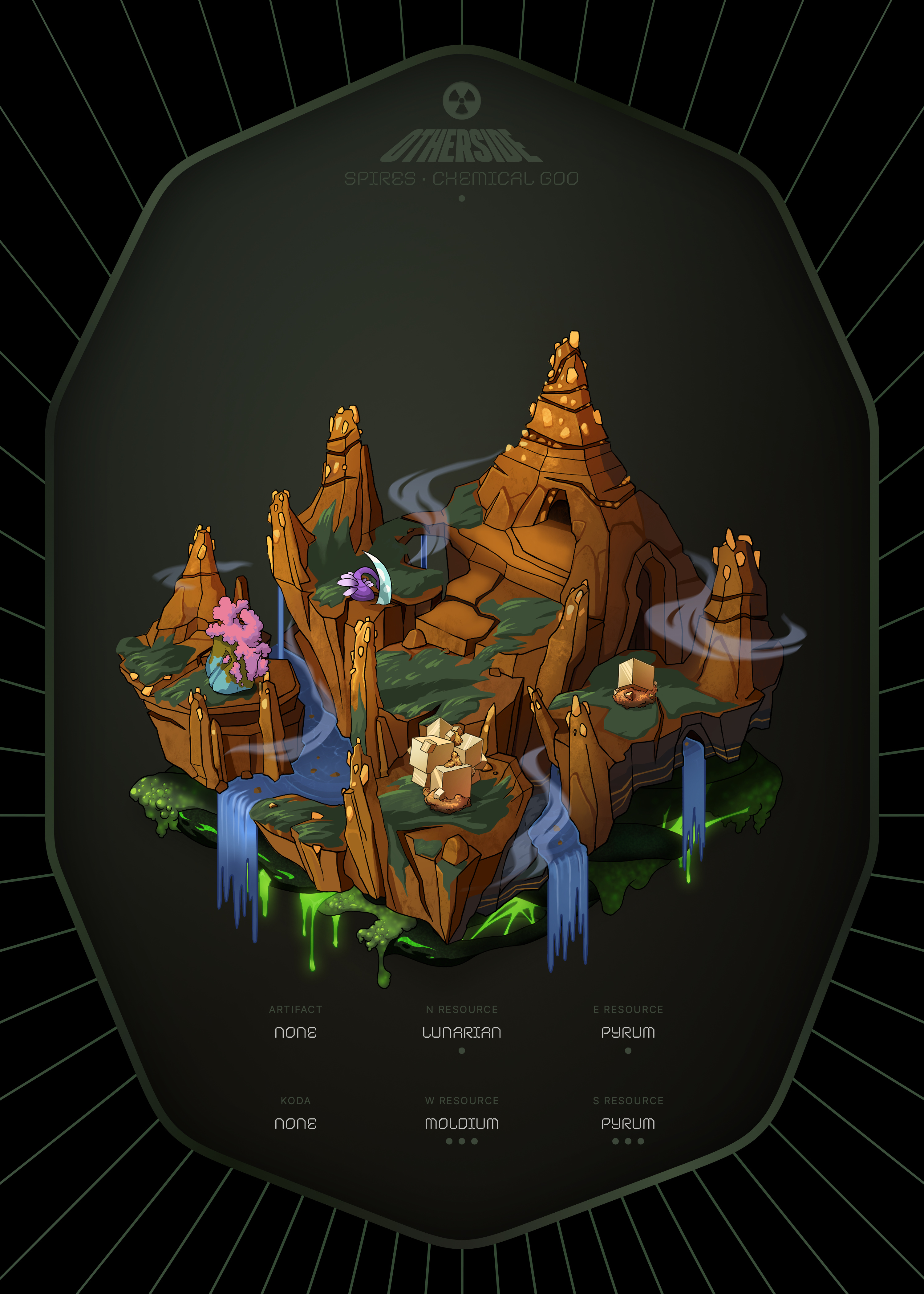 Otherdeed #10633 — Spires