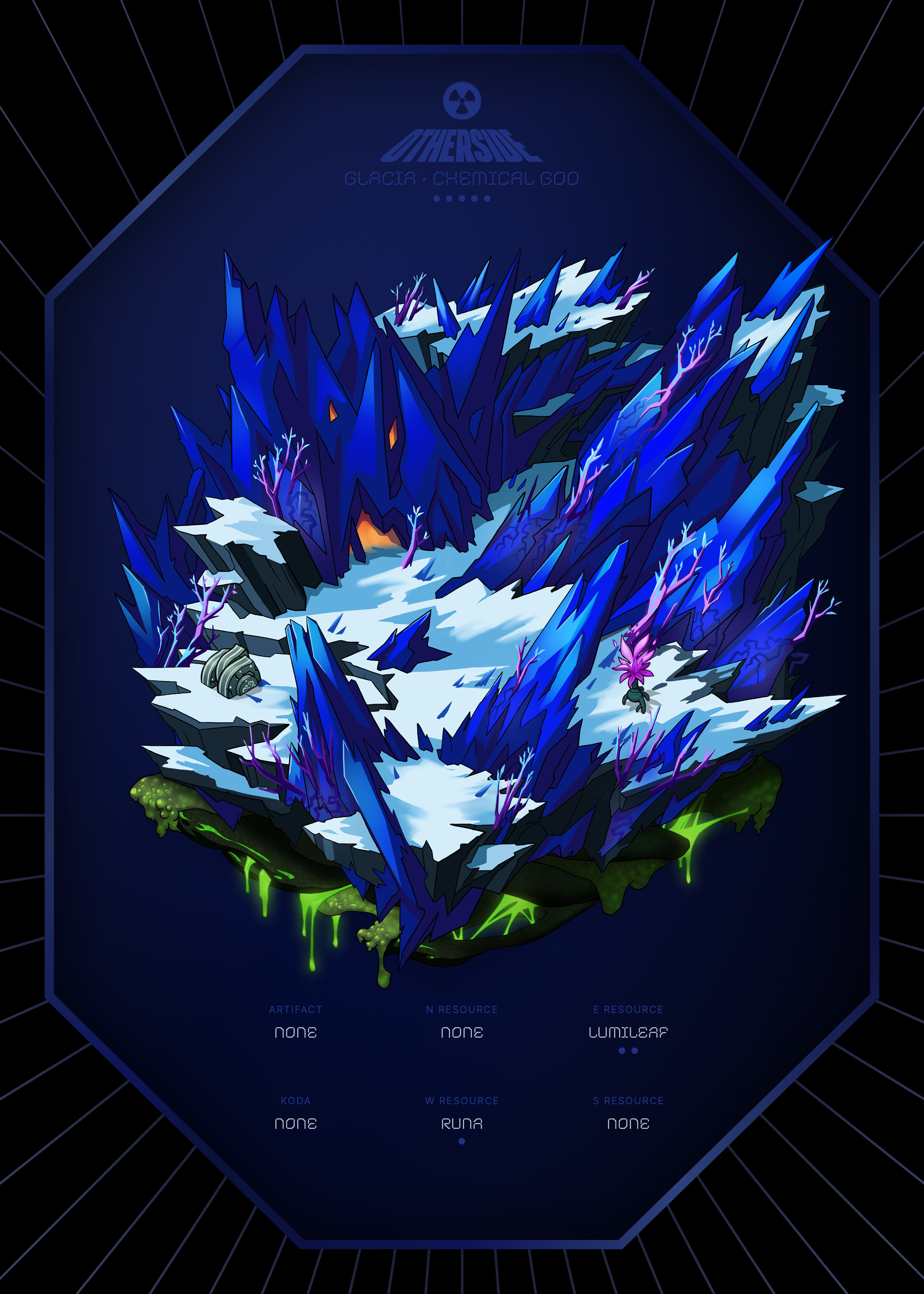 Otherdeed #10661 — Glacia