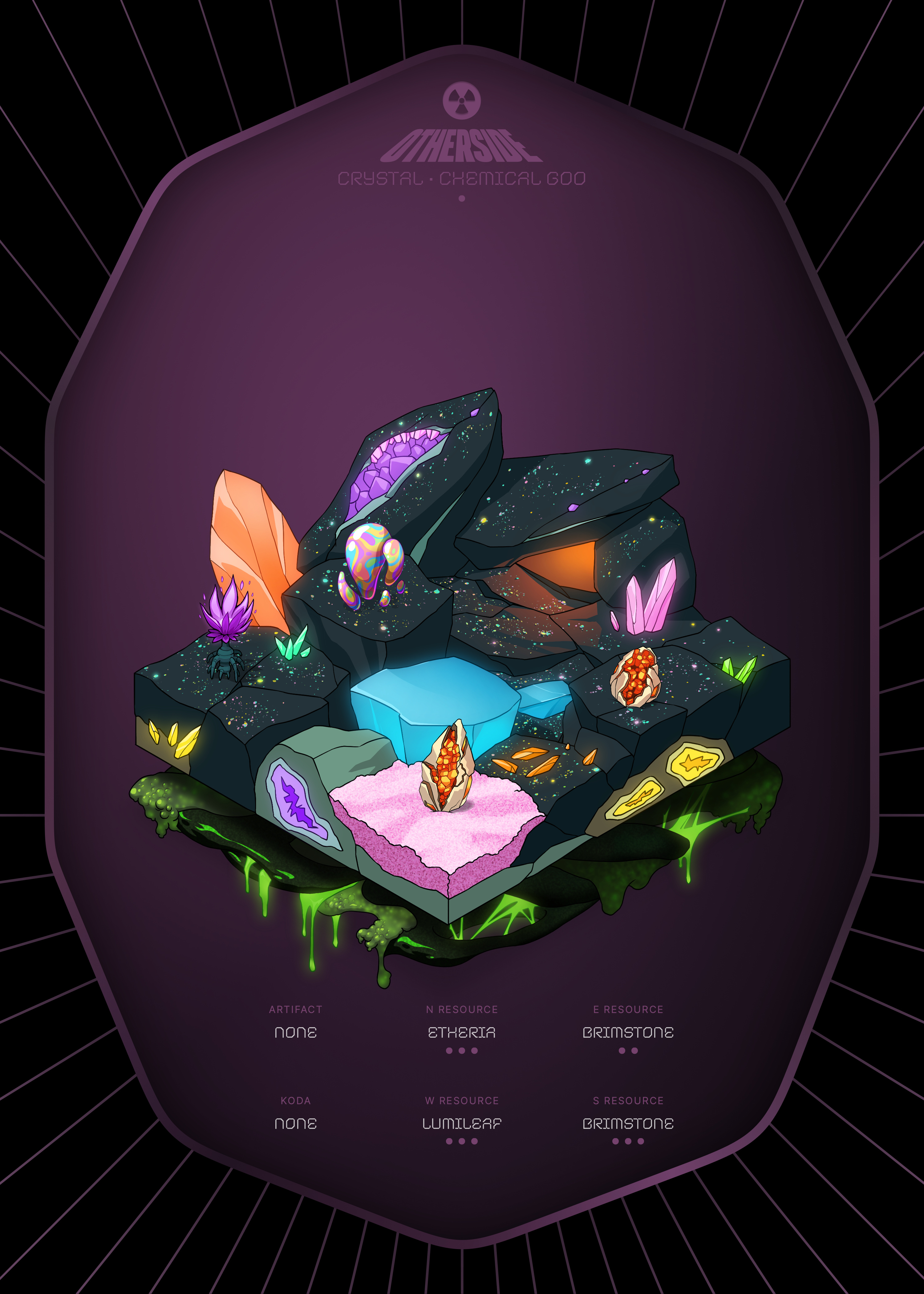Otherdeed #10771 — Crystal