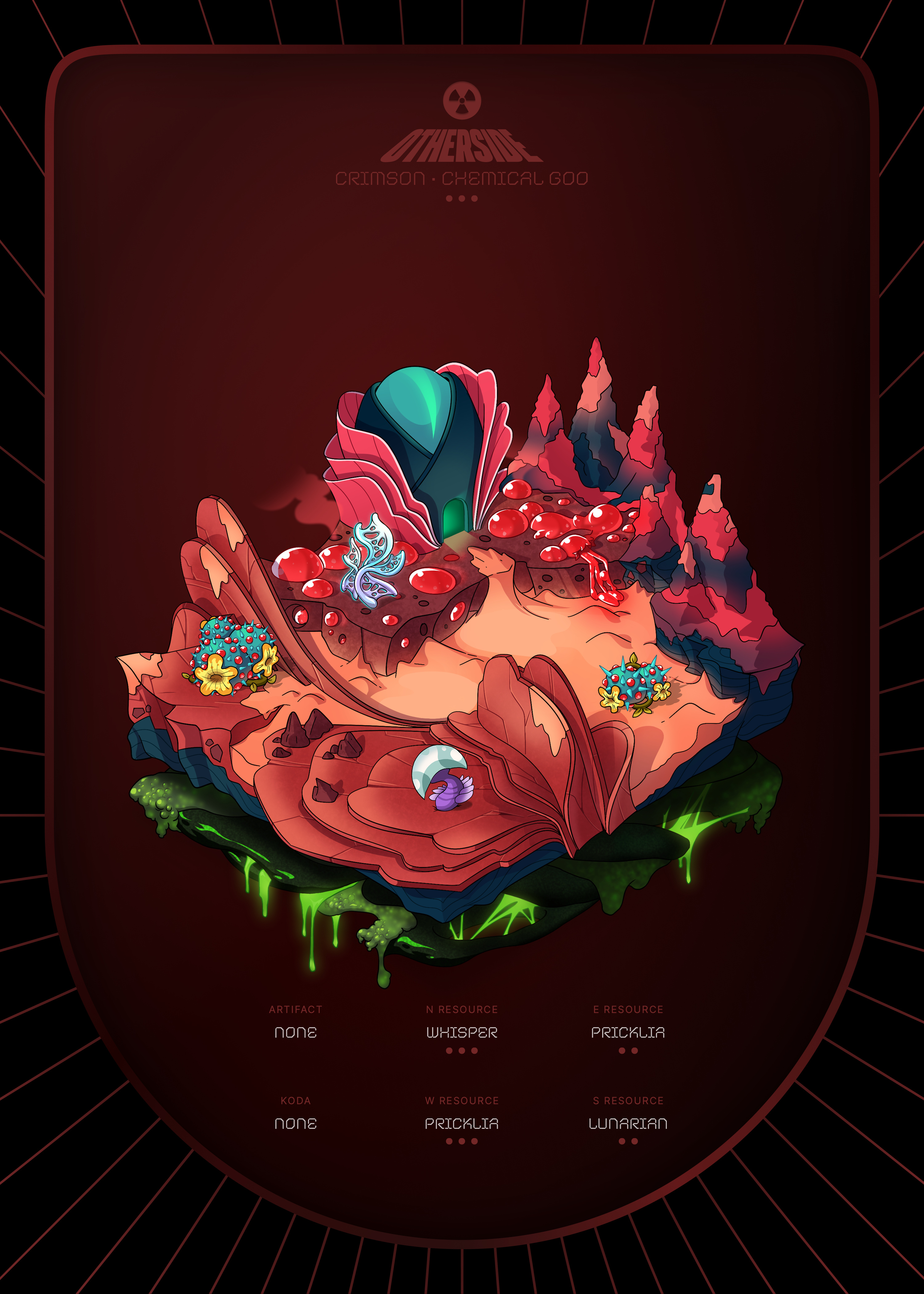 Otherdeed #11552 — Crimson