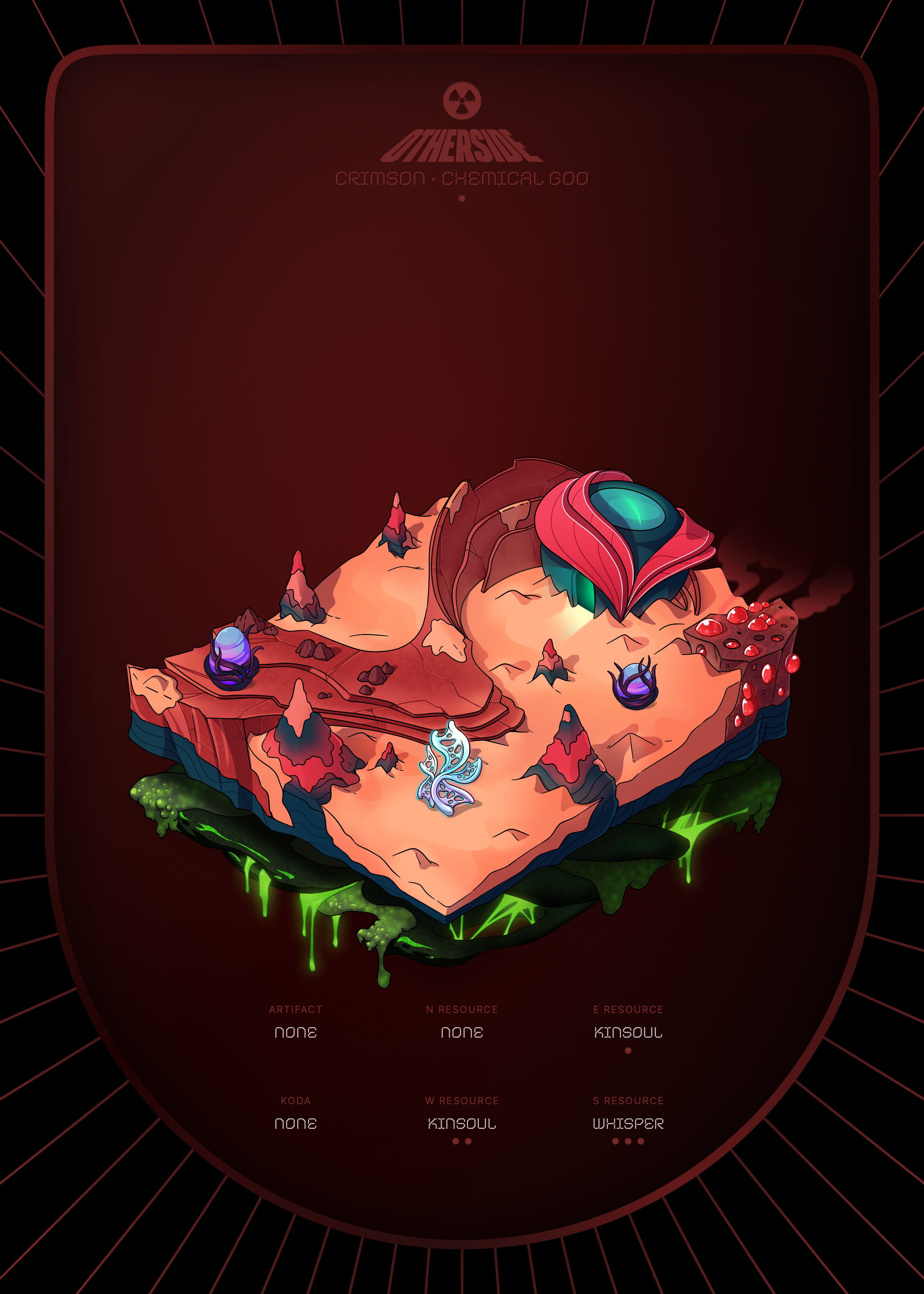 Otherdeed #12108 — Crimson