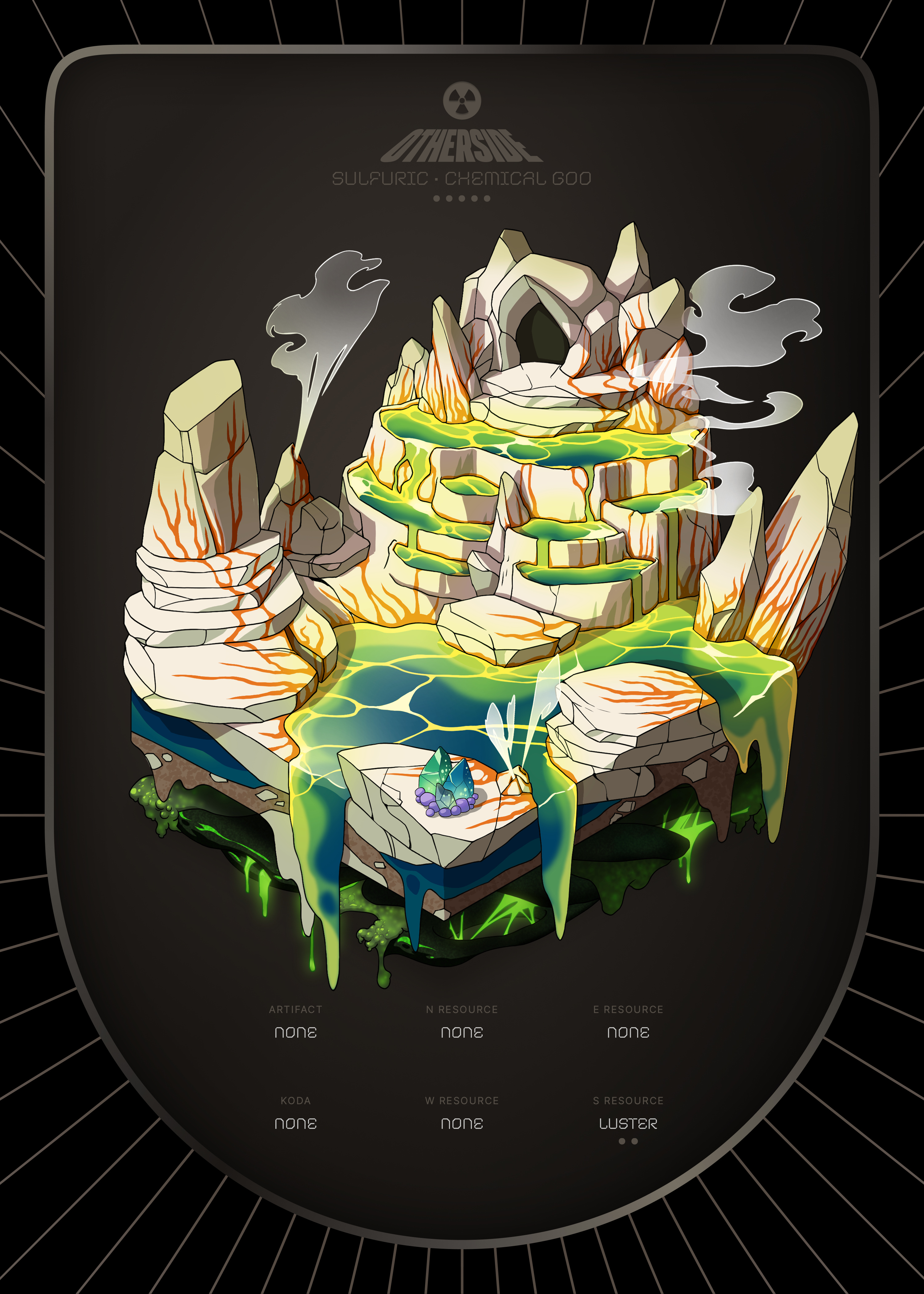 Otherdeed #12497 — Sulfuric