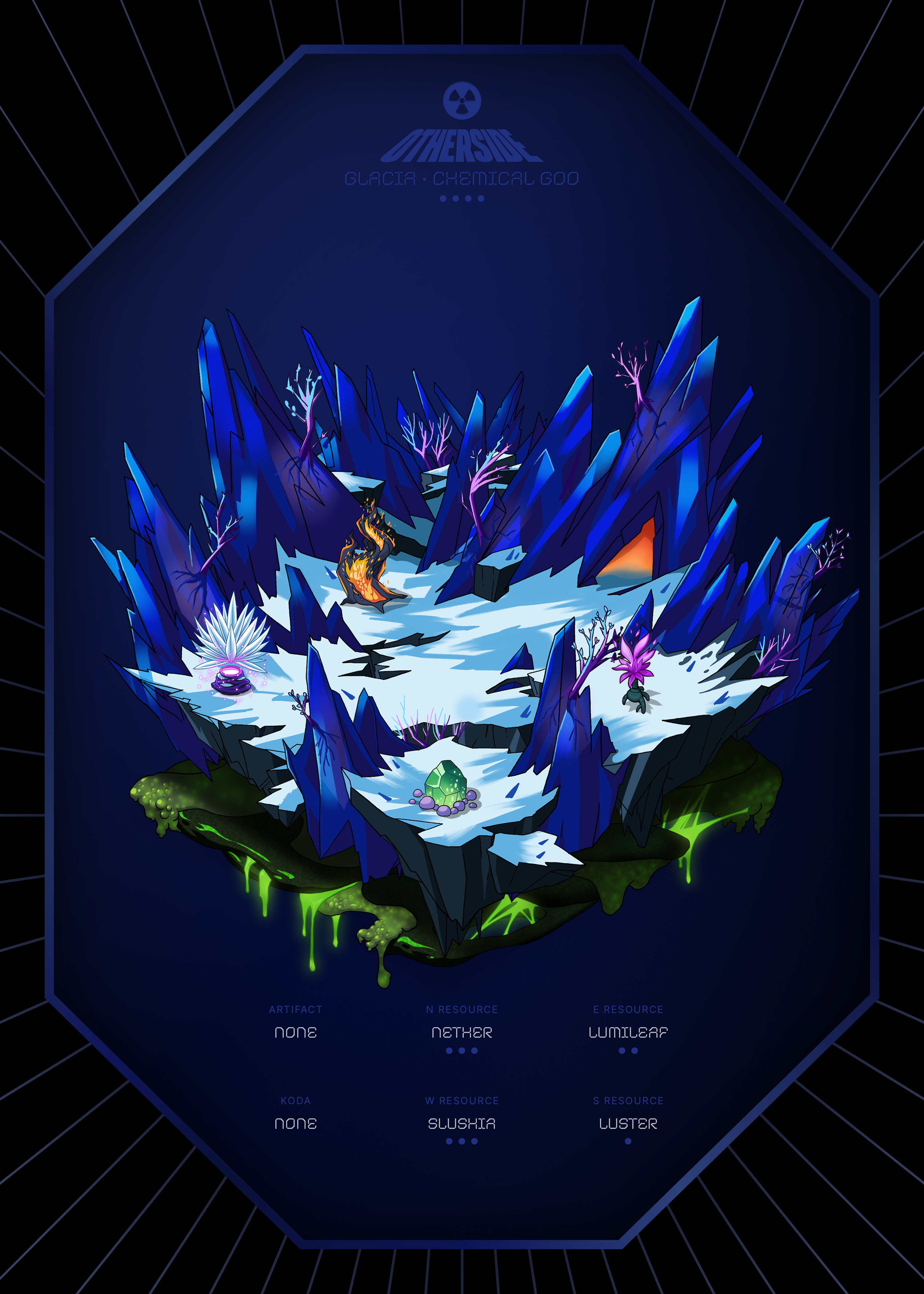Otherdeed #12513 — Glacia