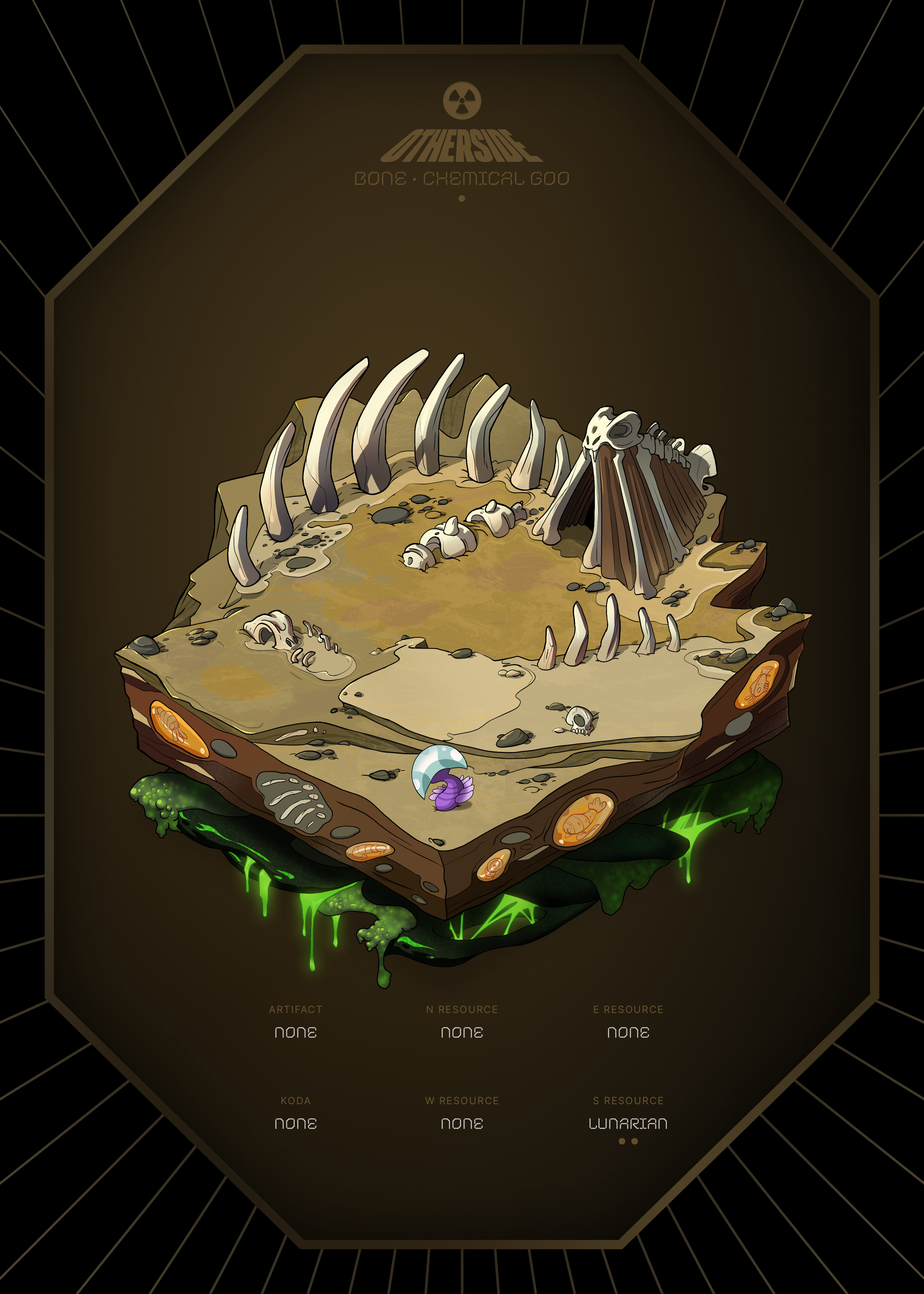Otherdeed #12525 — Bone