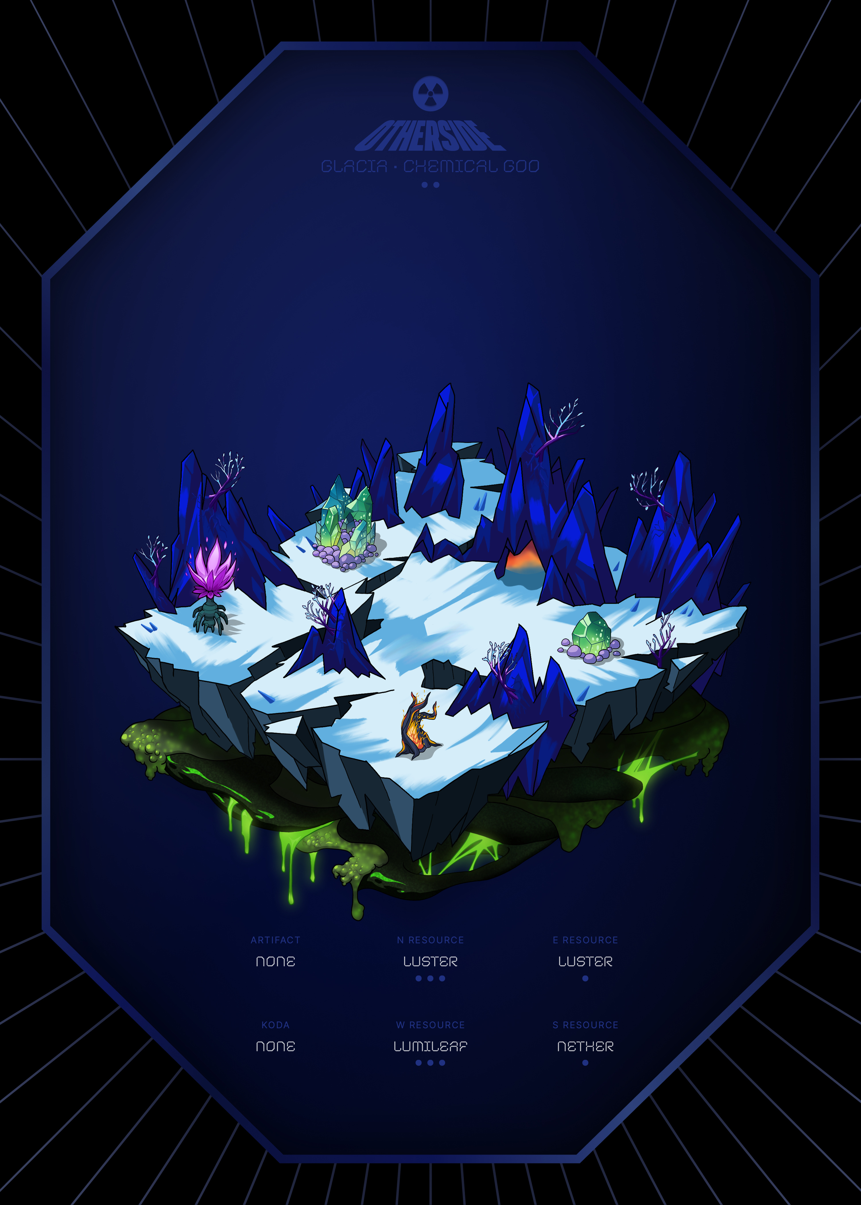 Otherdeed #13239 — Glacia