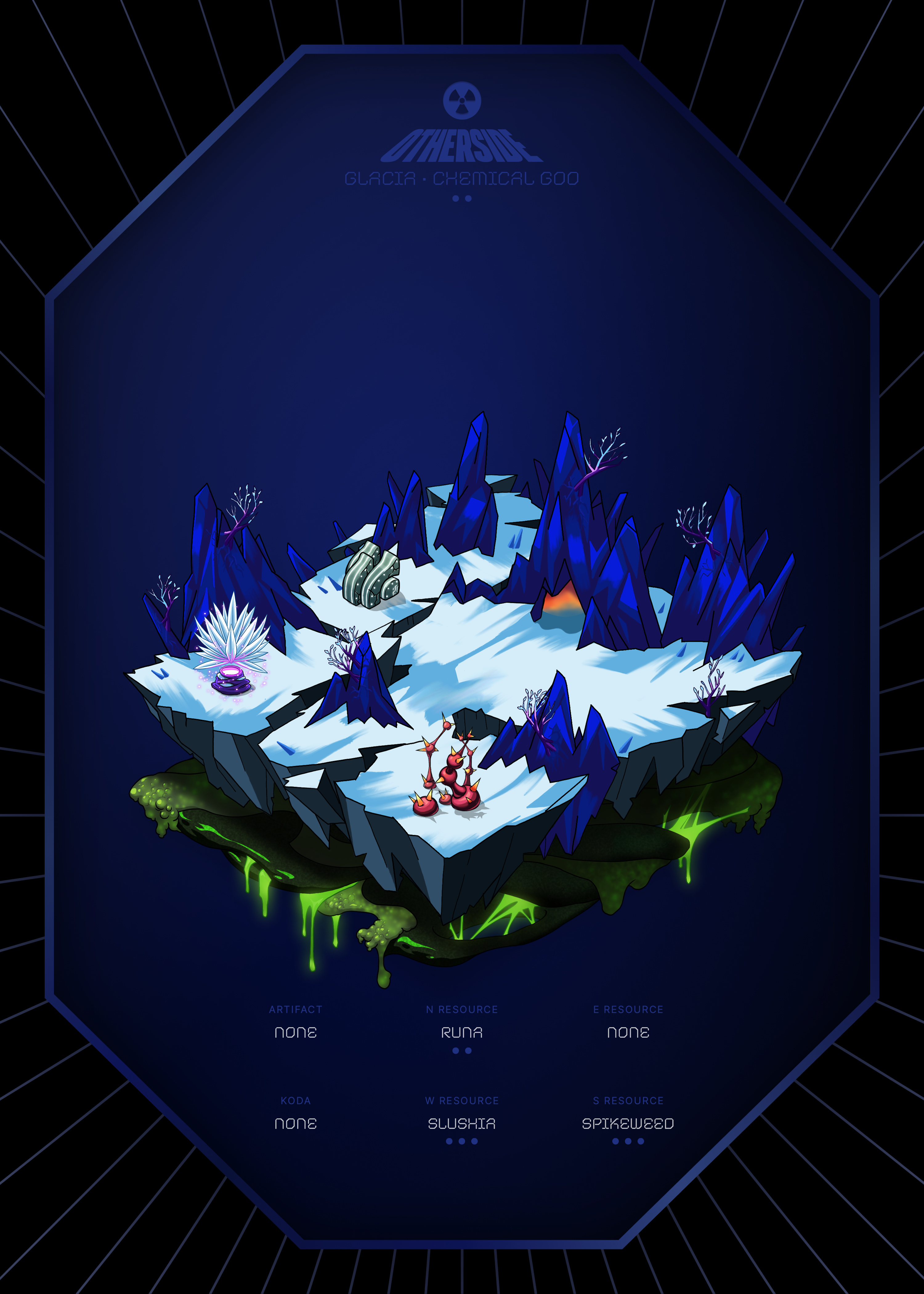 Otherdeed #13311 — Glacia