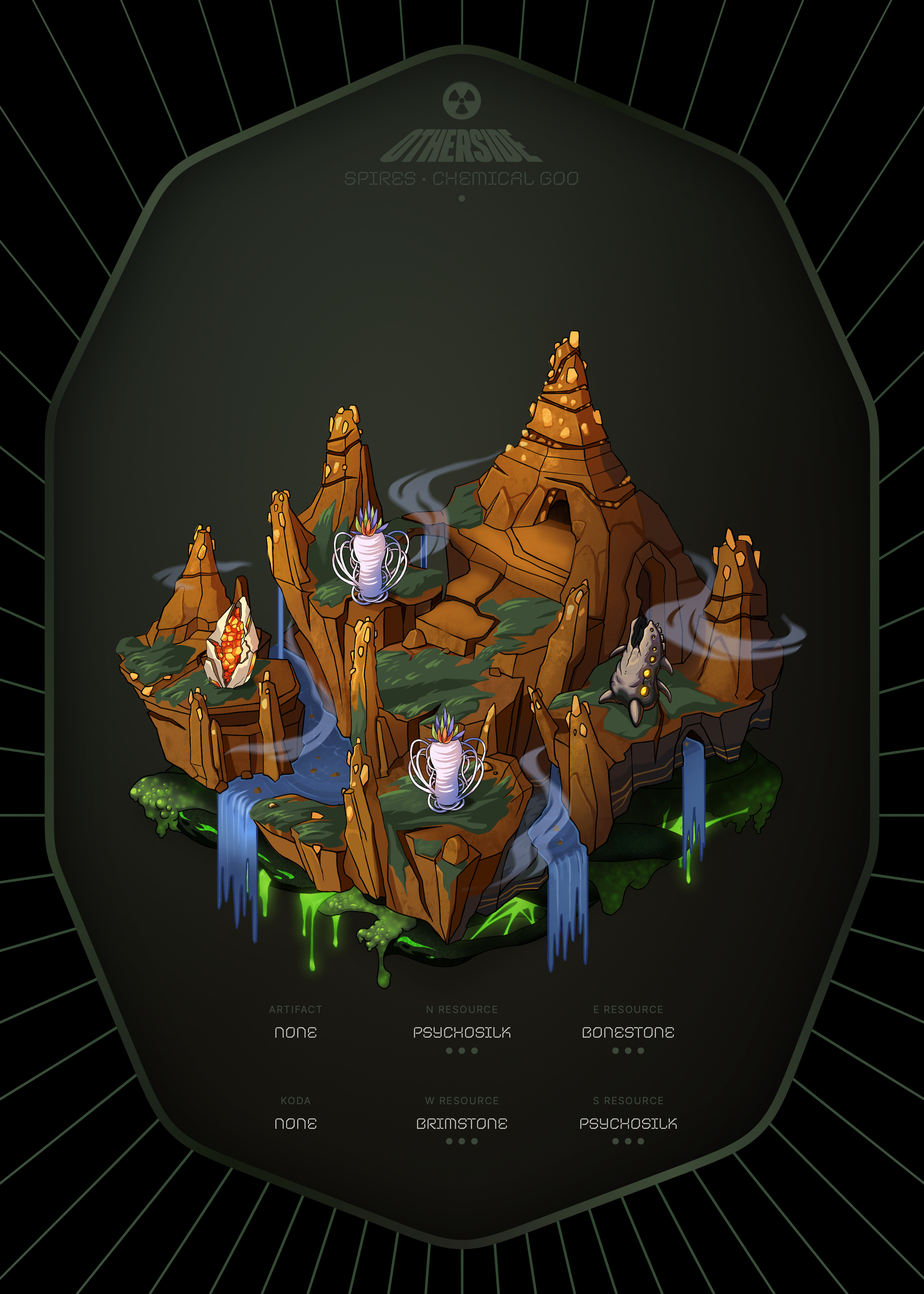 Otherdeed #13533 — Spires