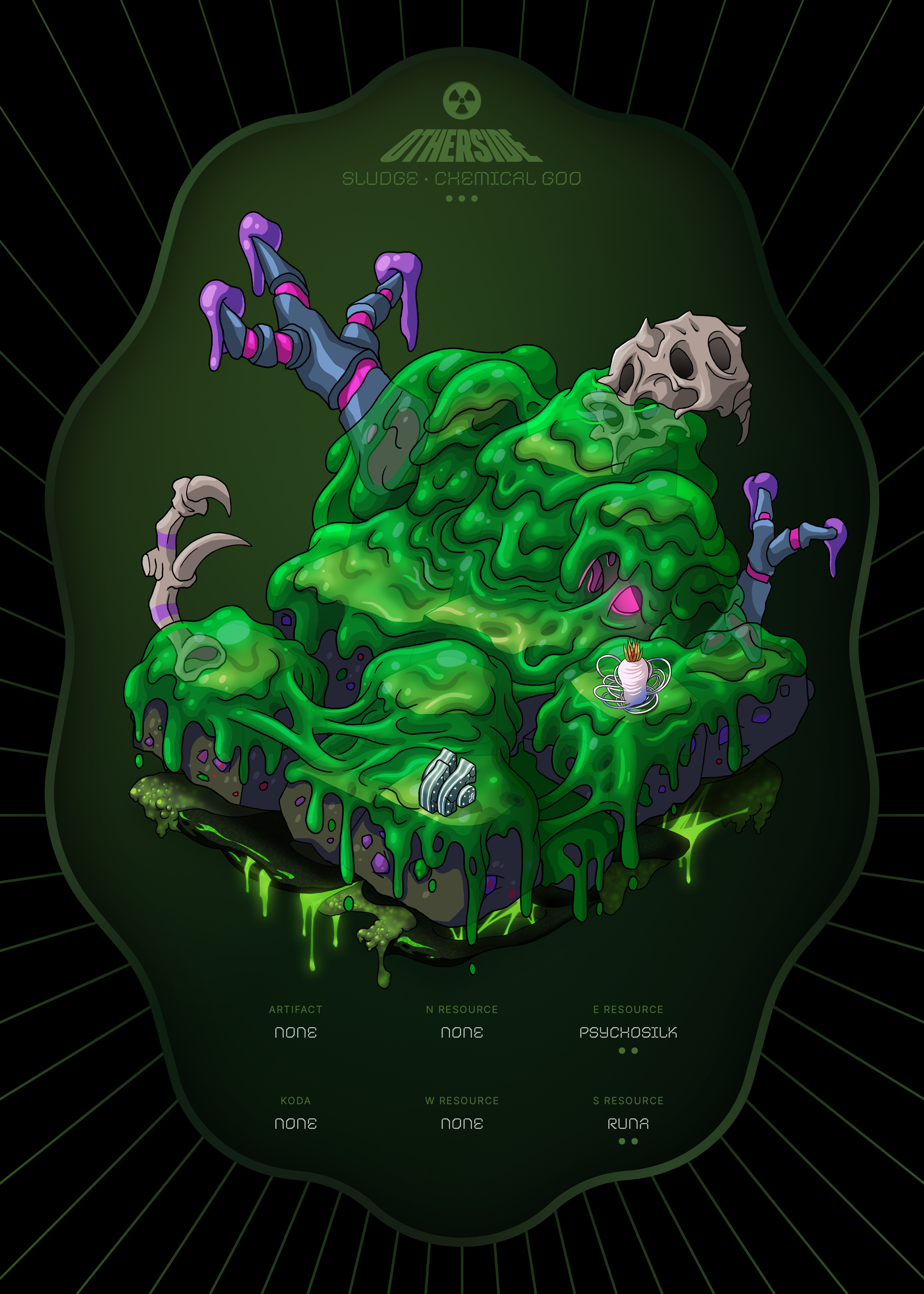 Otherdeed #13608 — Sludge