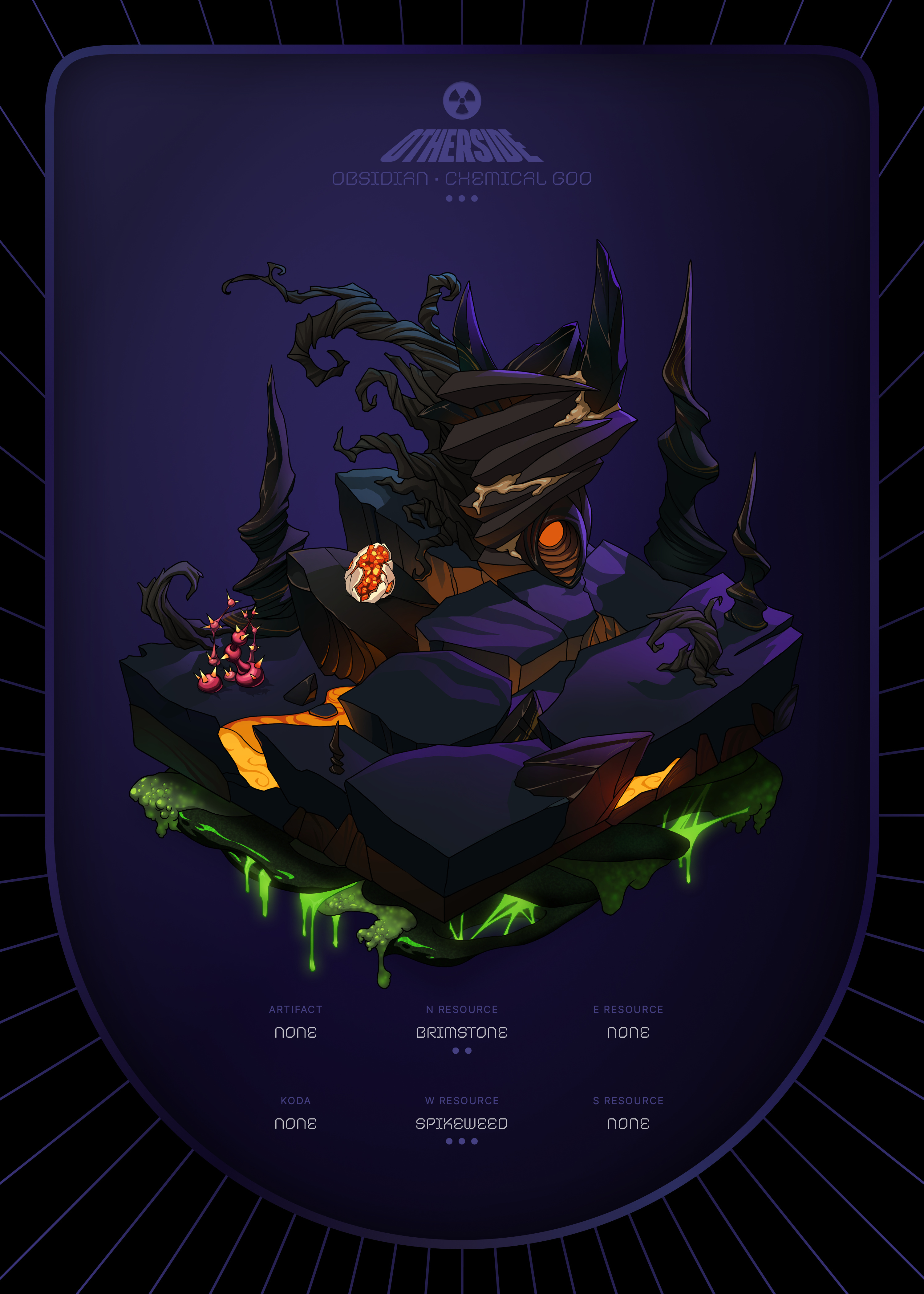 Otherdeed #13811 — Obsidian