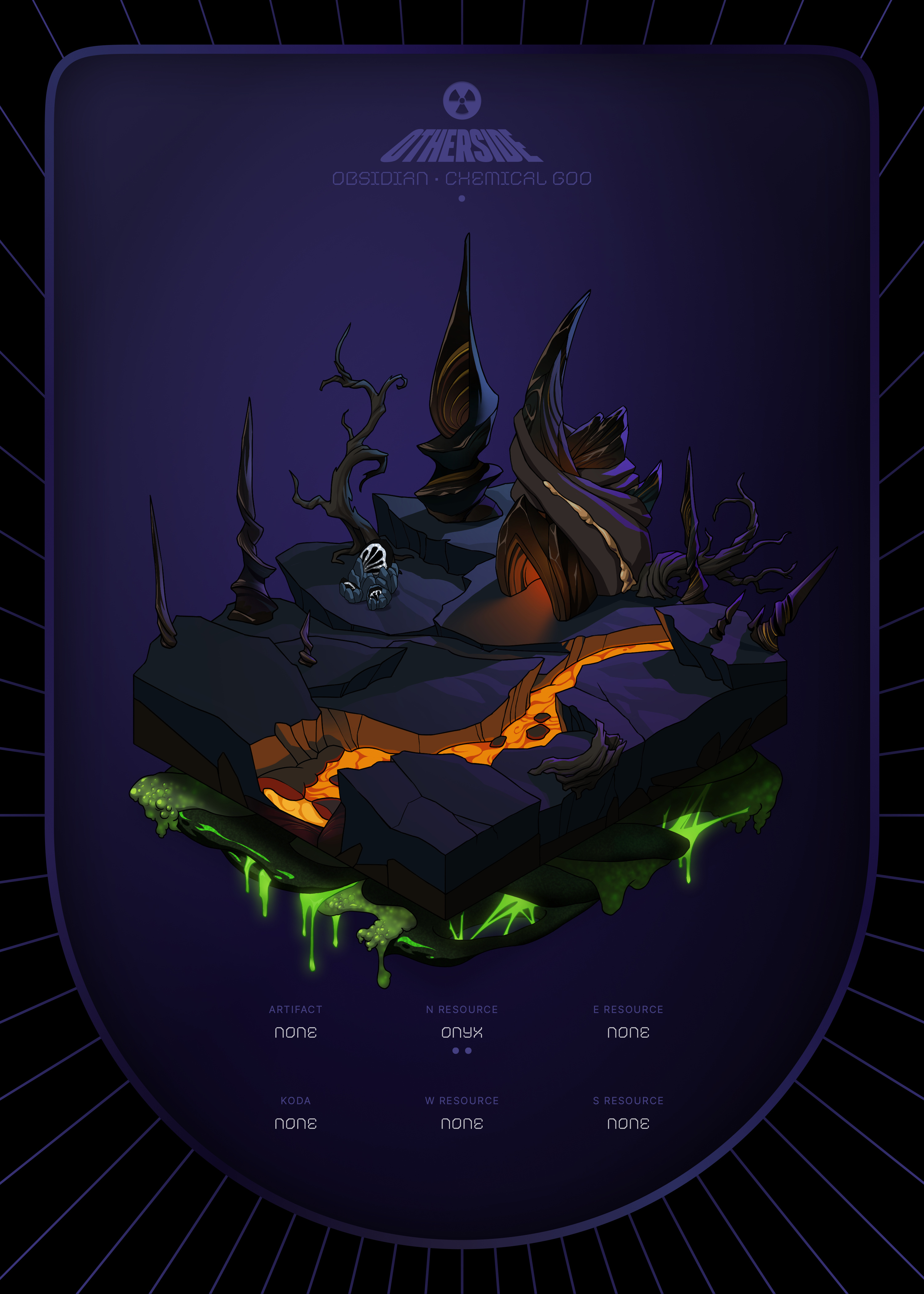 Otherdeed #13820 — Obsidian