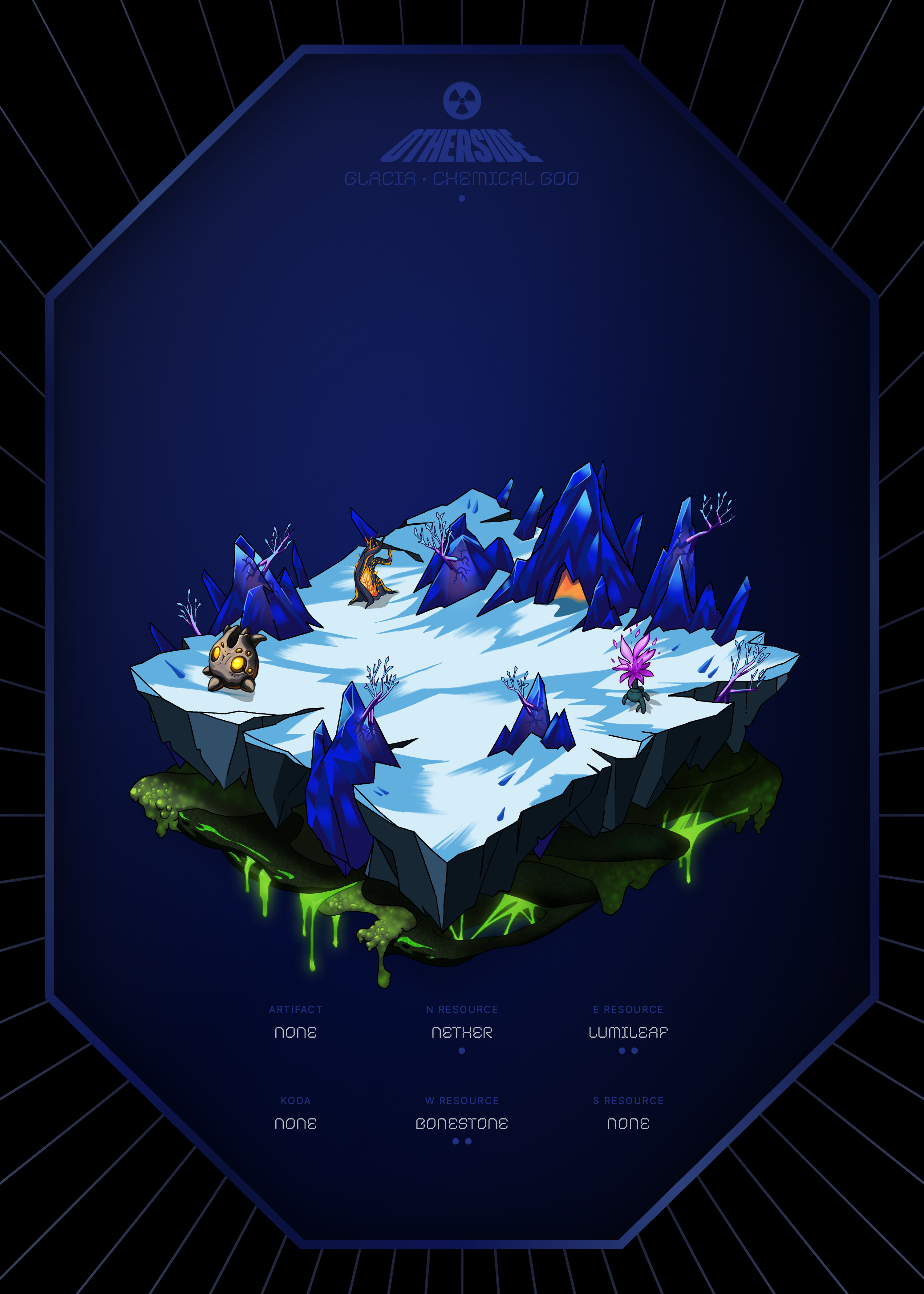 Otherdeed #14095 — Glacia