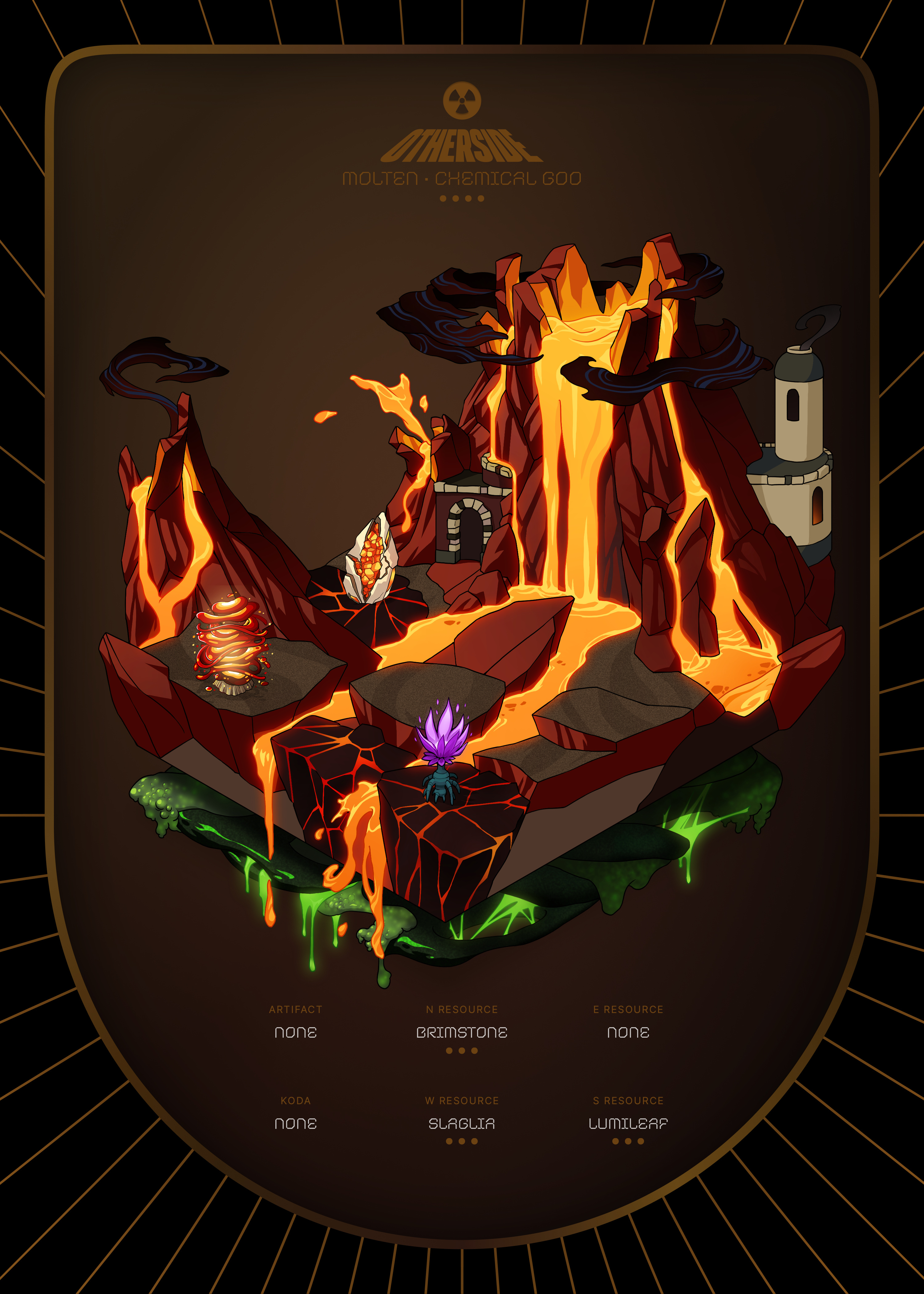 Otherdeed #14915 — Molten