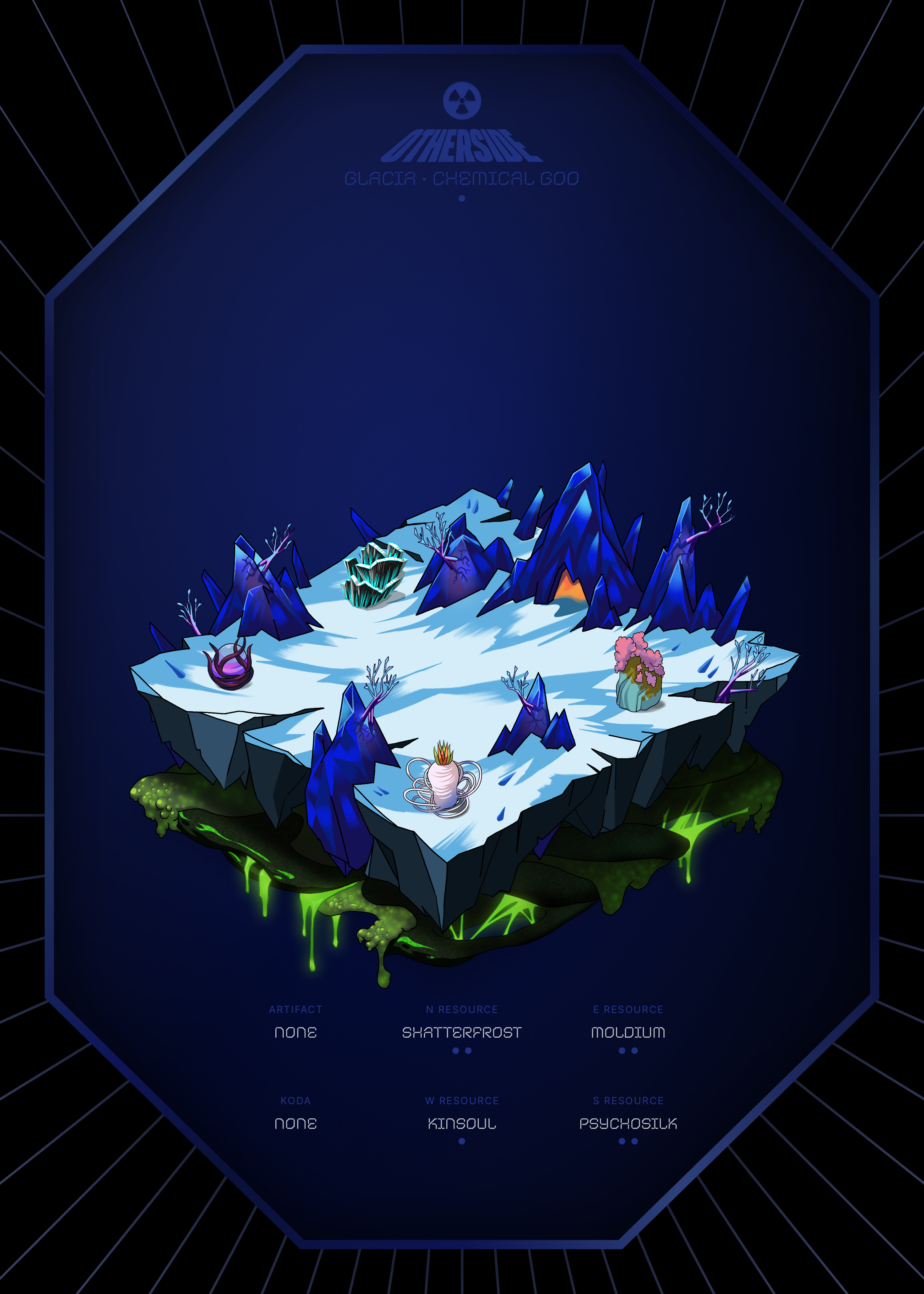 Otherdeed #15672 — Glacia