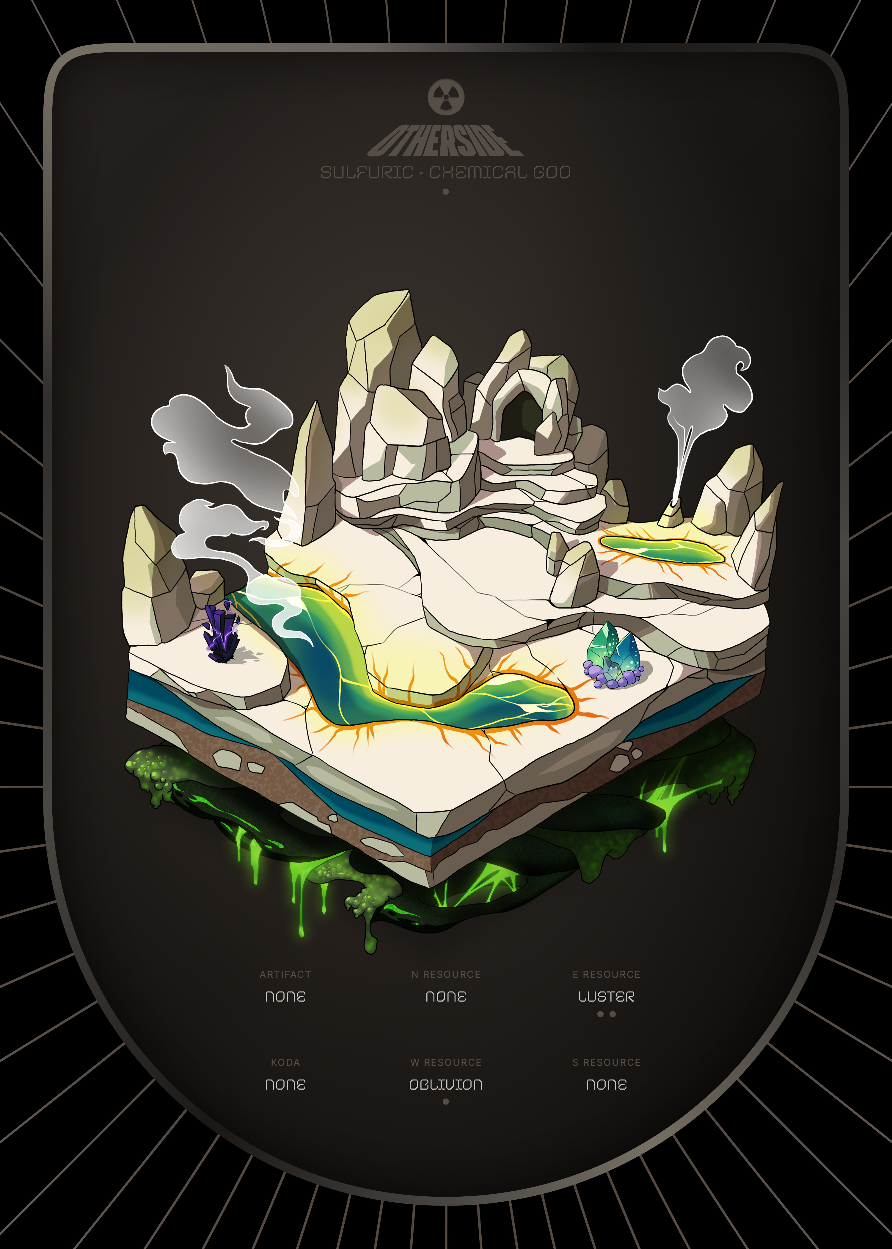 Otherdeed #15740 — Sulfuric