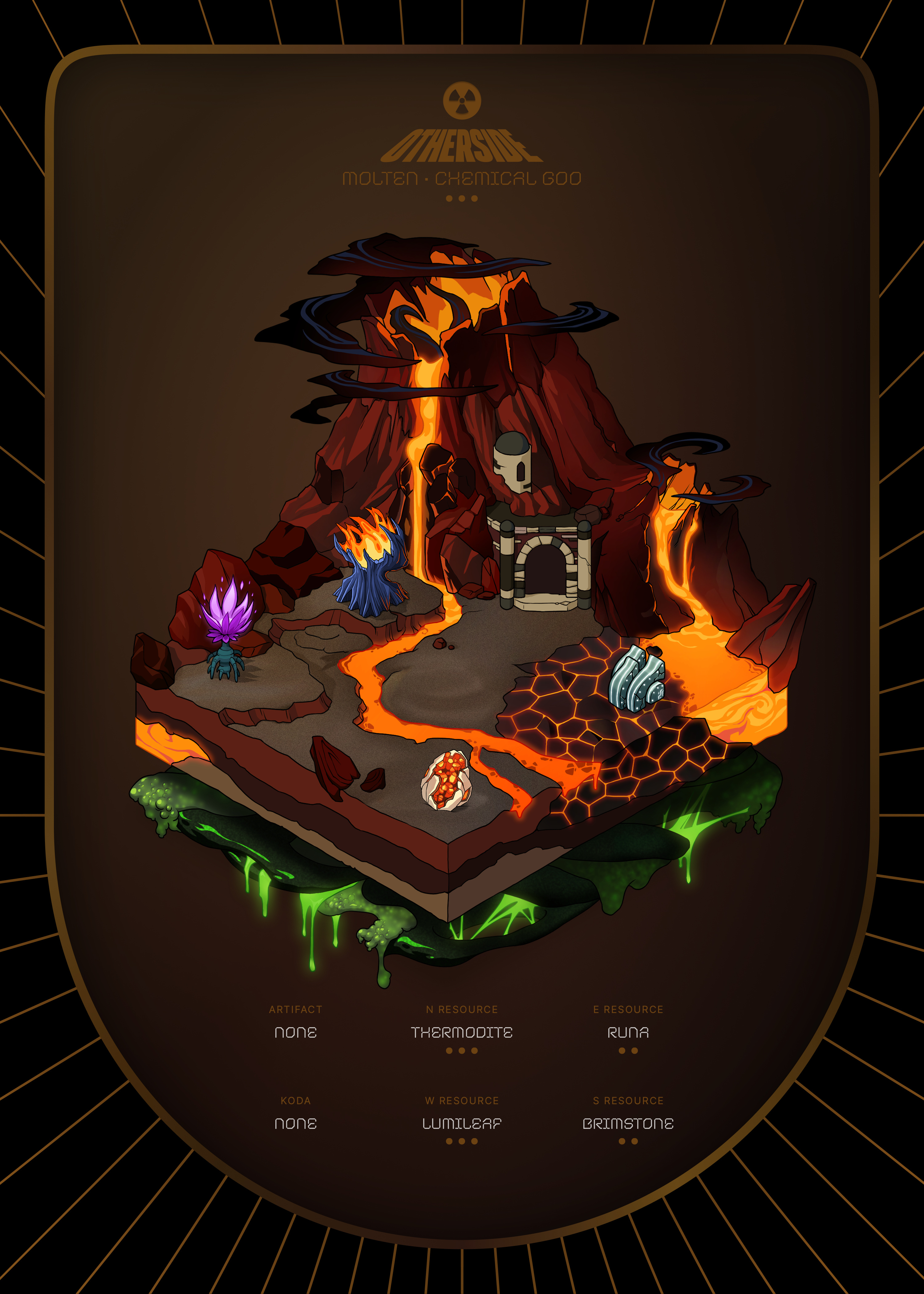 Otherdeed #15884 — Molten